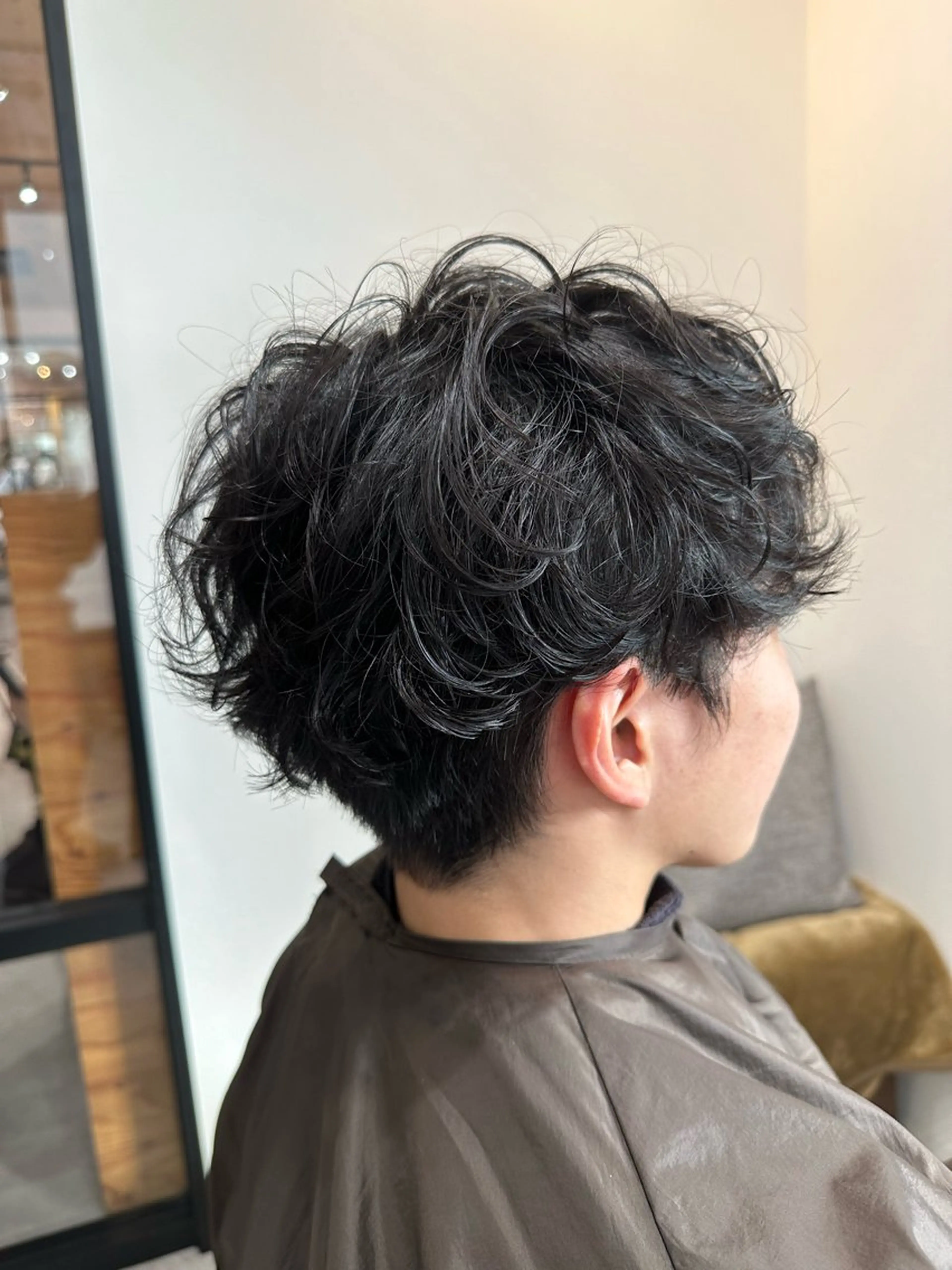 メンズ メンズパーマ カット パーマ メンズカット クドウユウキのヘアスタイル