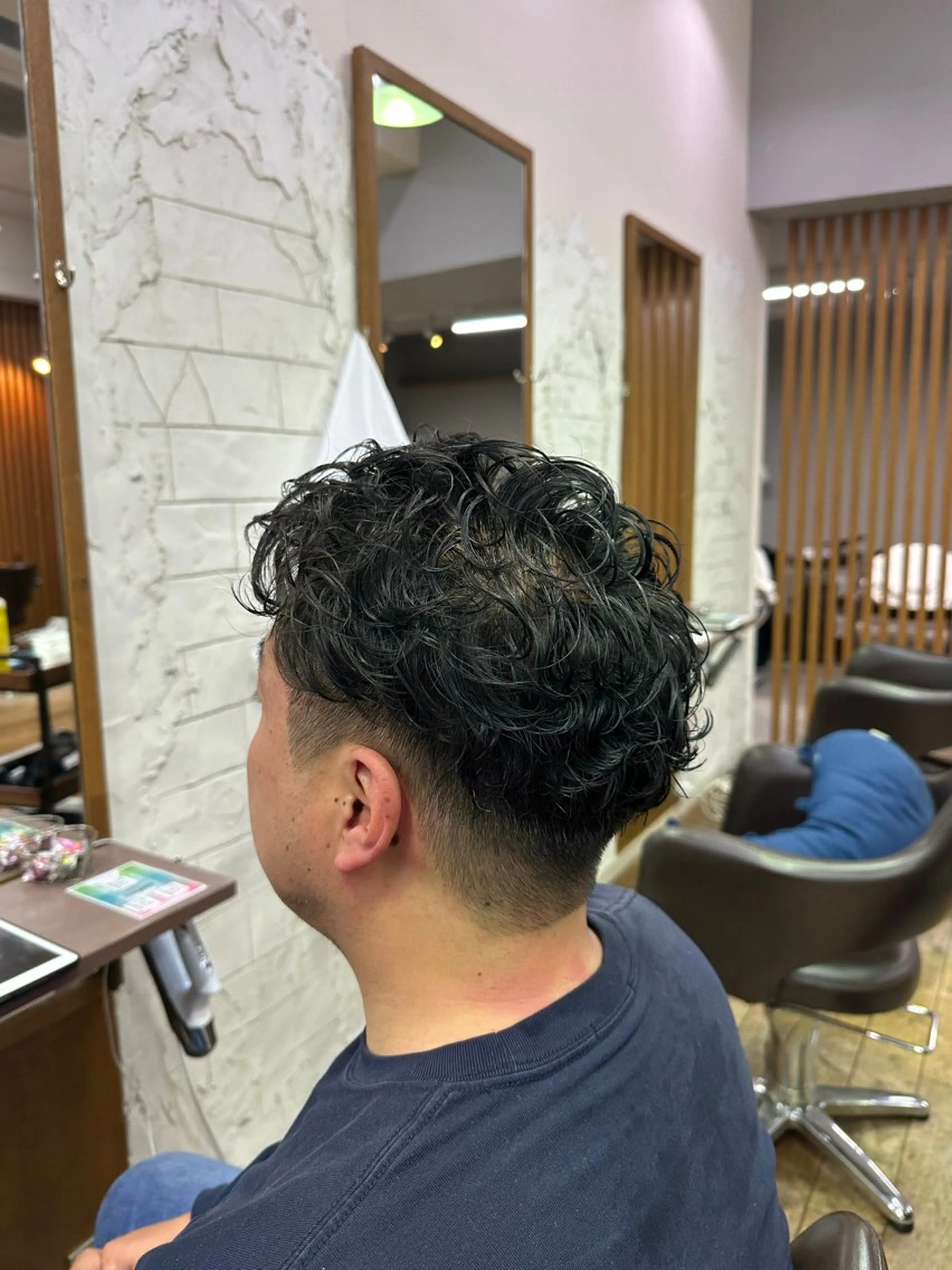 パーマ メンズ カット パーマ peqss/ keita🏄‍♂️のヘアスタイル
