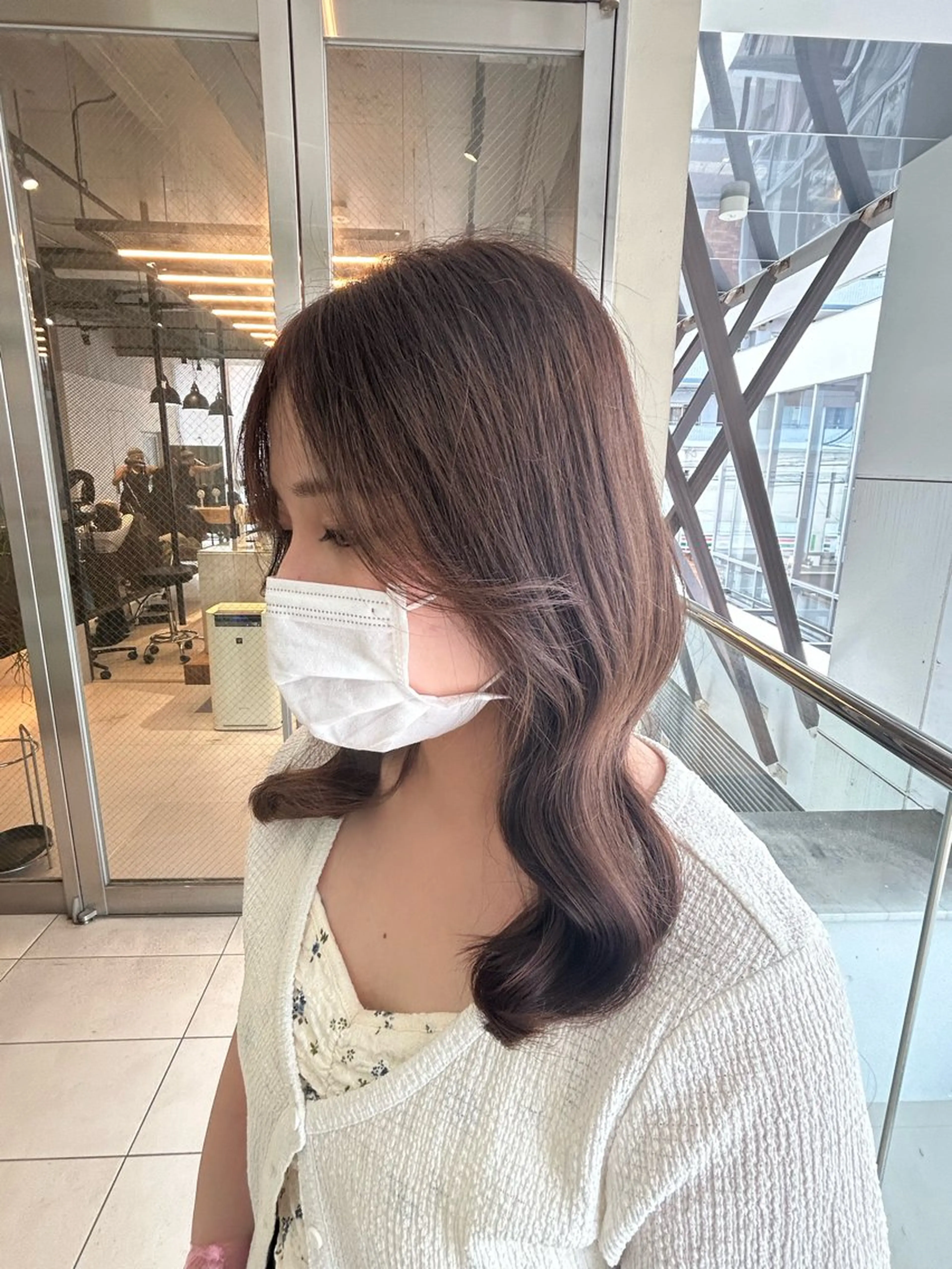 🍒ヘアカラー＋aujua トリートメント＋ヘッドスパの写真