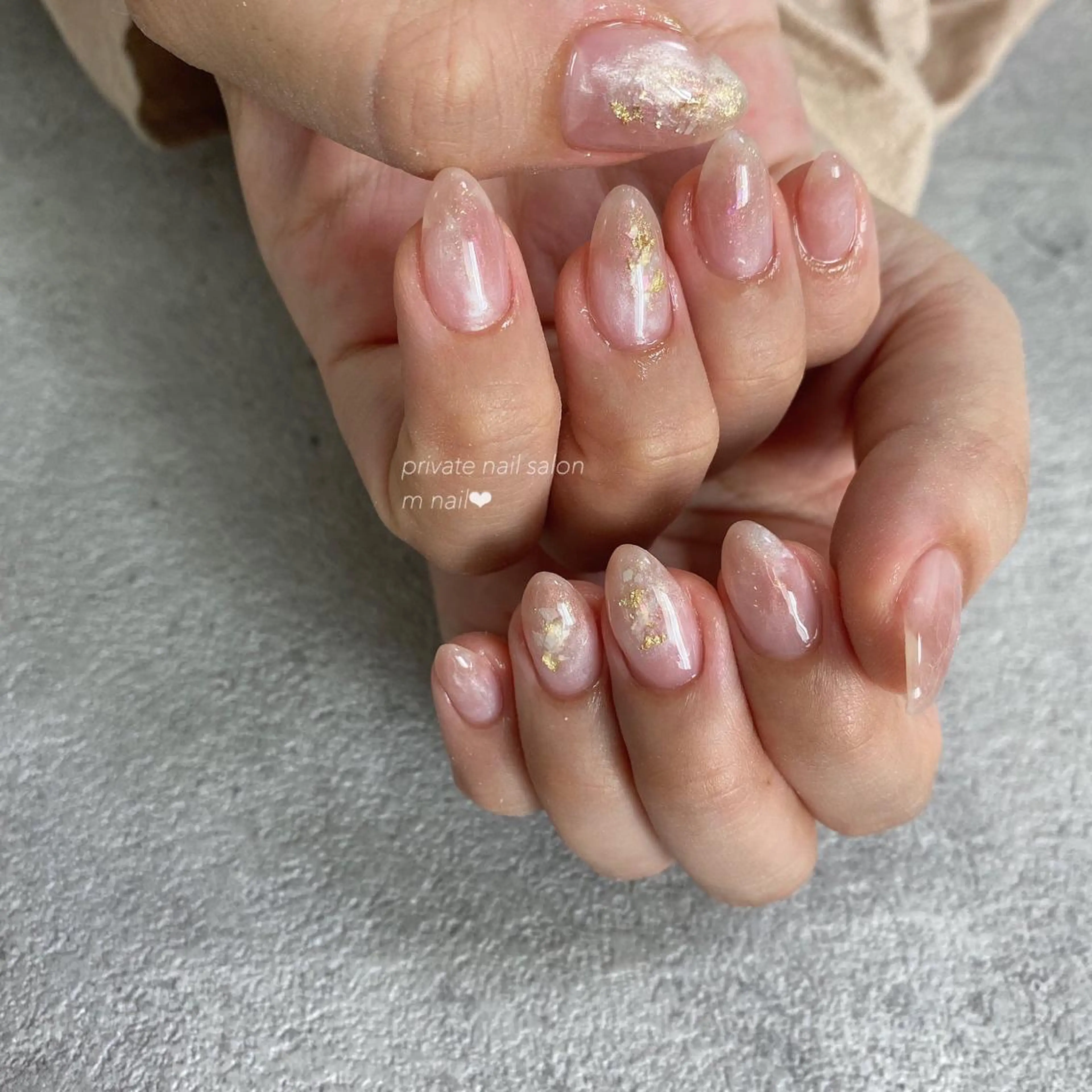 ネイル 持ち込み ハンドネイル 小河原 舞のネイルデザイン