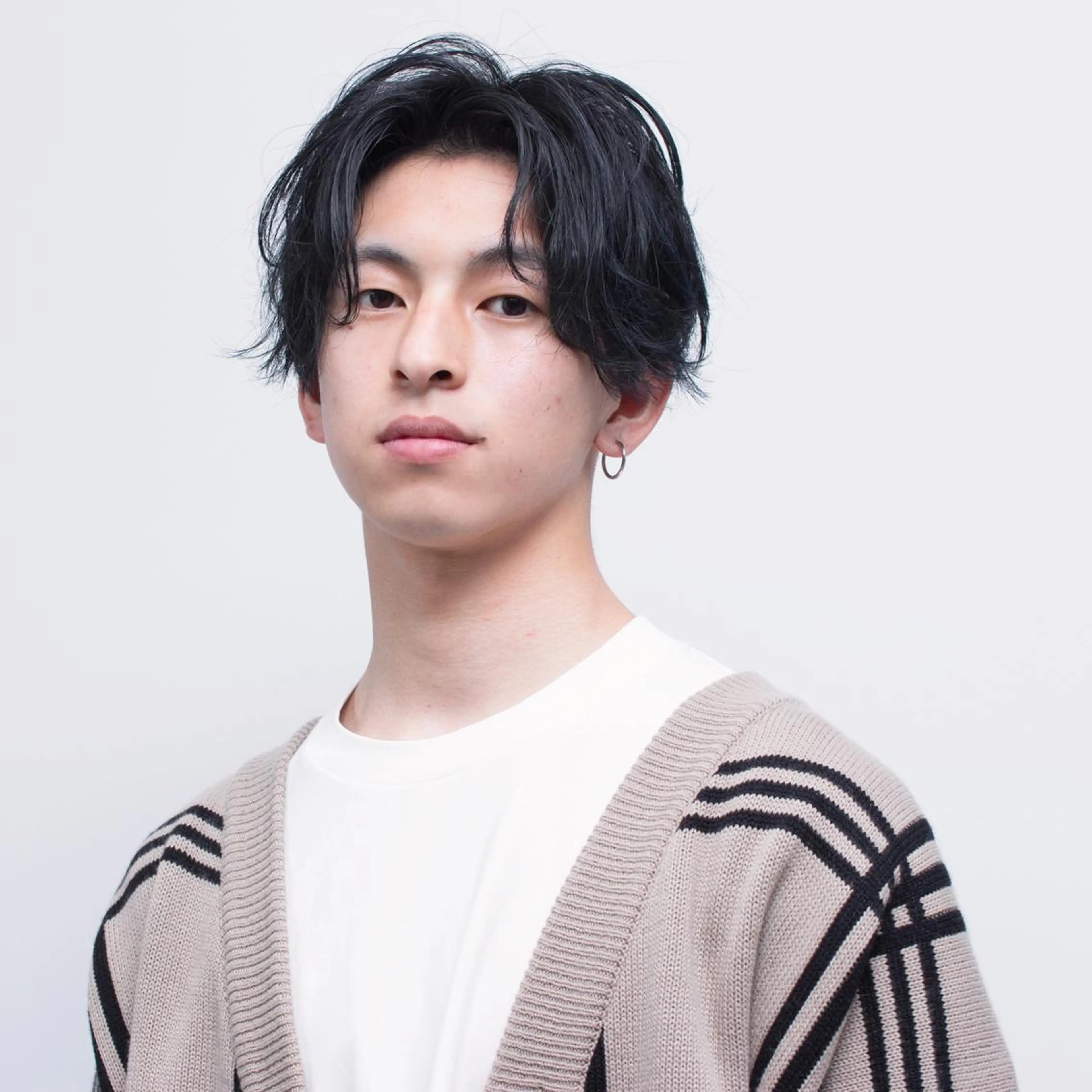 ショート パーマ メンズ カット パーマ トリートメント ill副店長 立和田純也のヘアスタイル