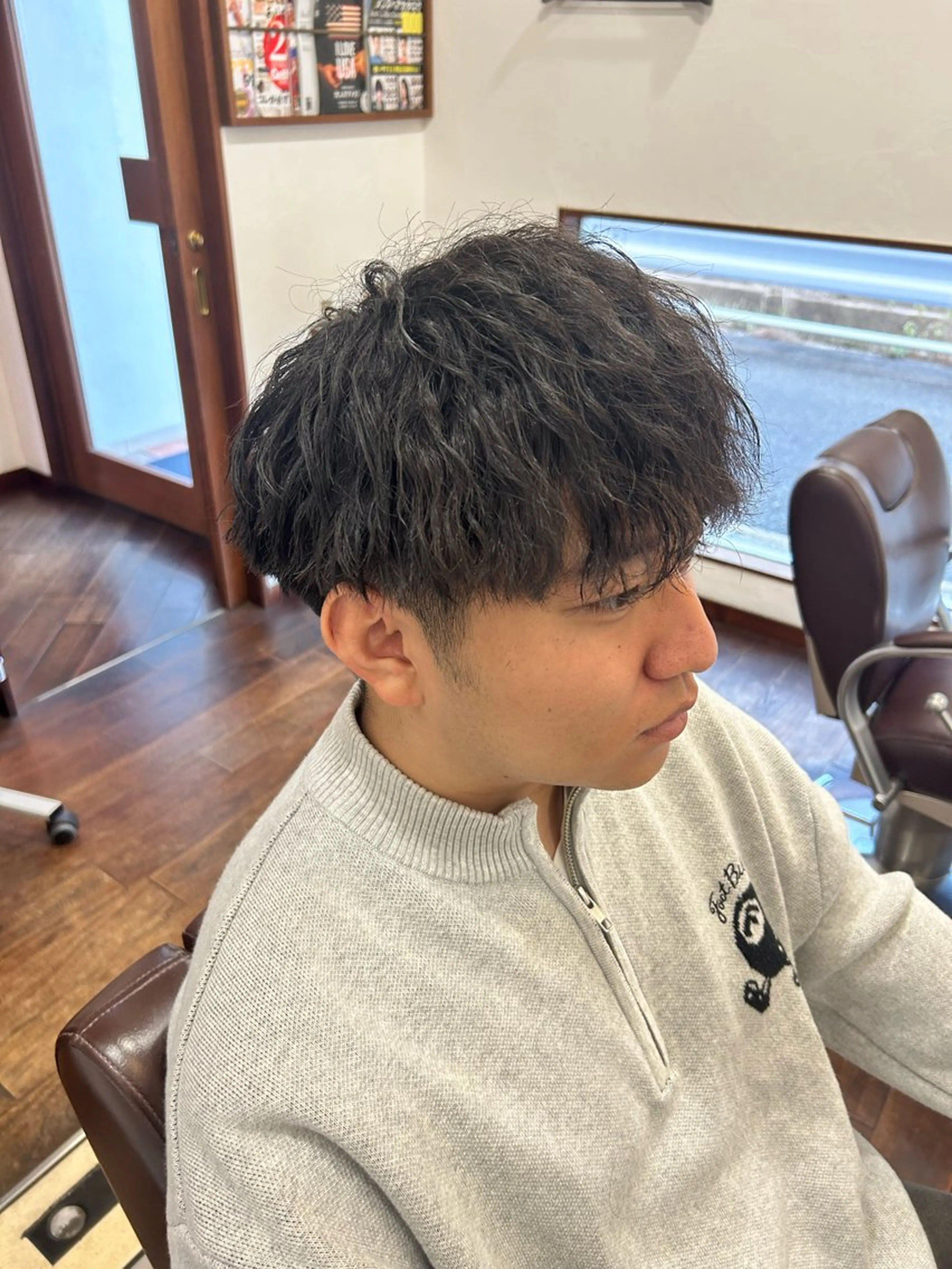 パーマ メンズ メンズパーマ ツイストスパイラルパーマ スパイラルパーマ HAIRsalon BONDS所属・パーマスタイル/ 縮毛矯正/江口翔伍のヘアスタイル