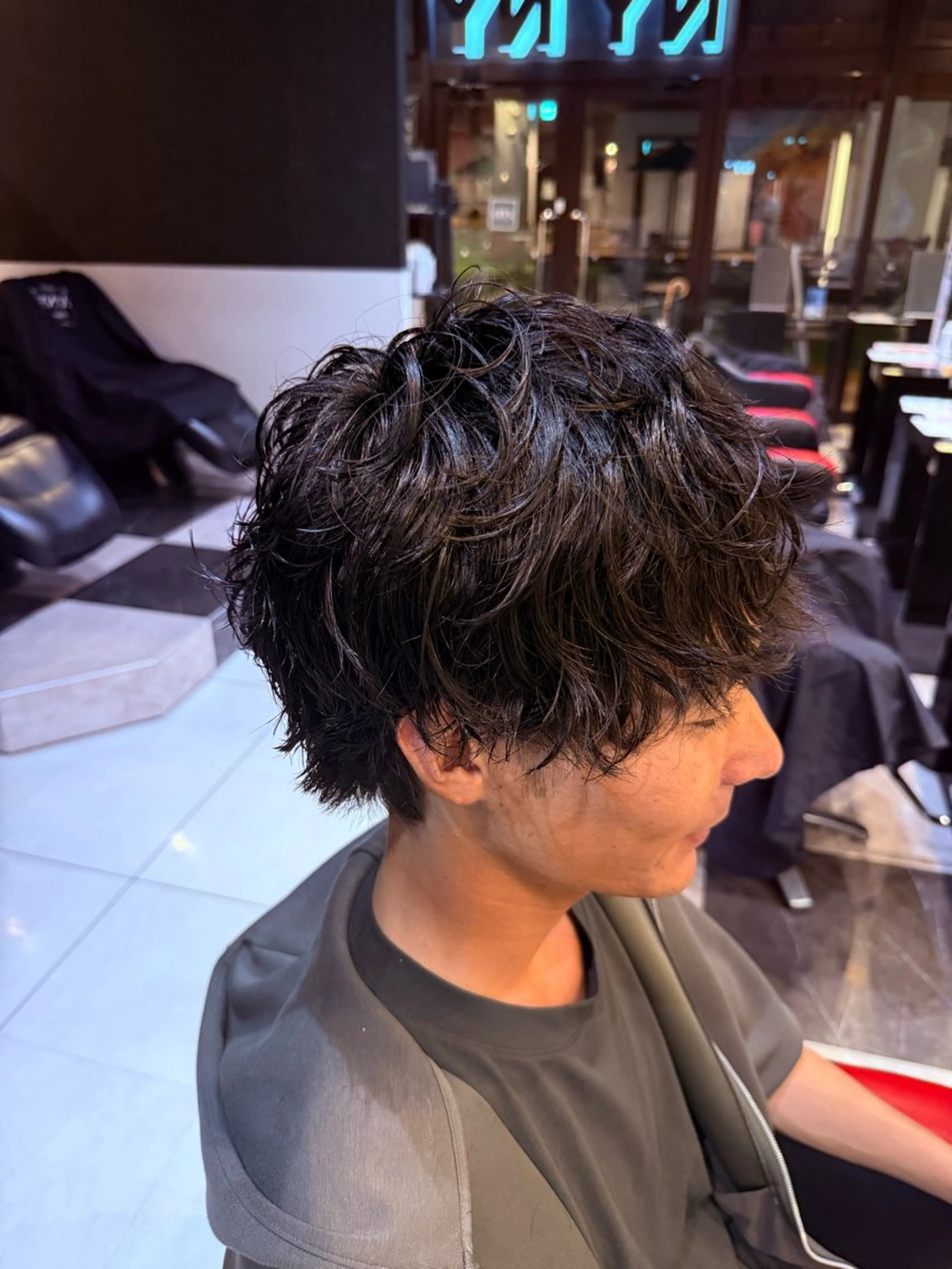 カット+シャドーパーマ🌀😵‍💫の写真