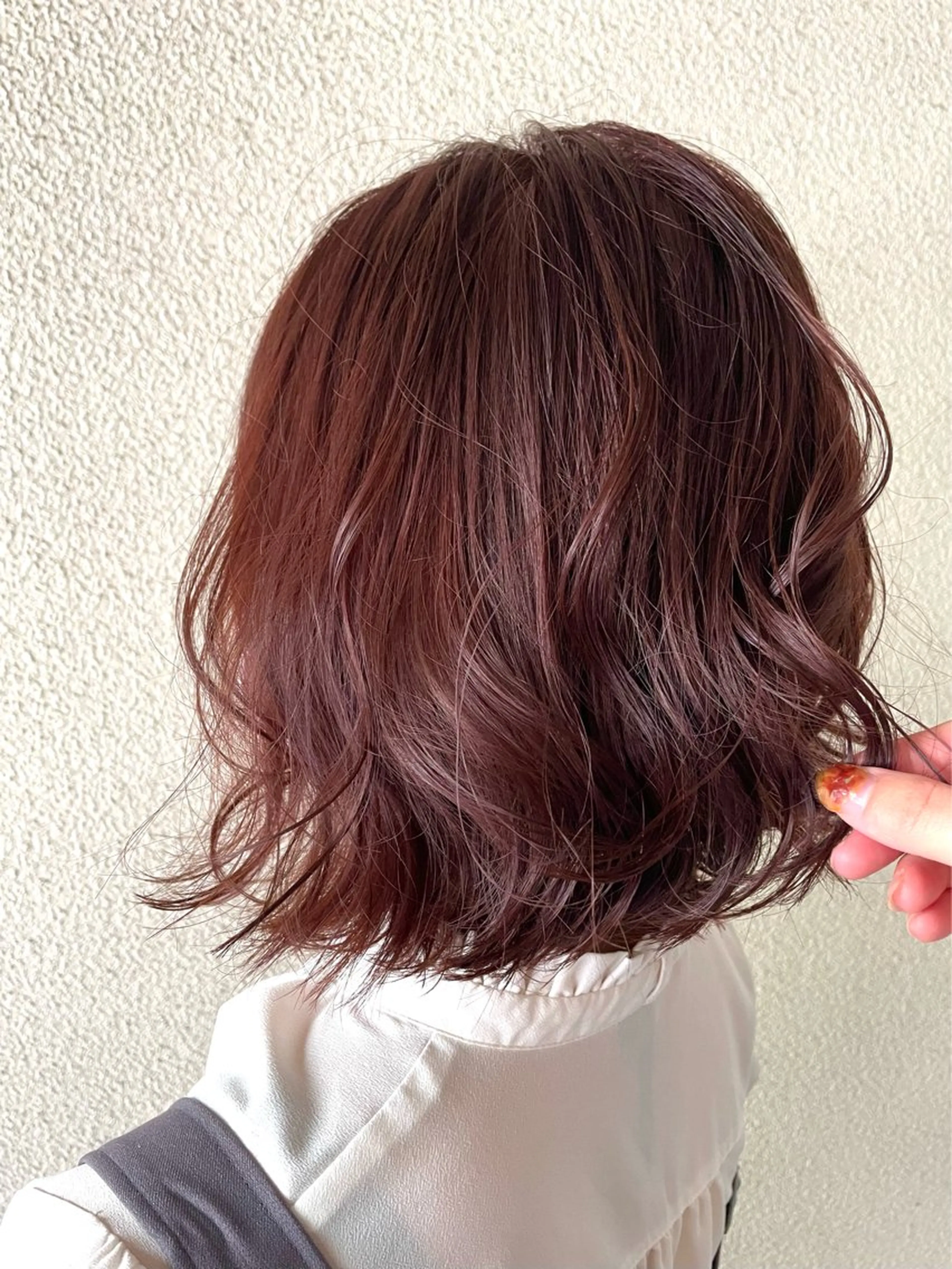 ミディアム カラー ヘアカラー トリートメント 髪質改善🥂✨ Mioのヘアスタイル