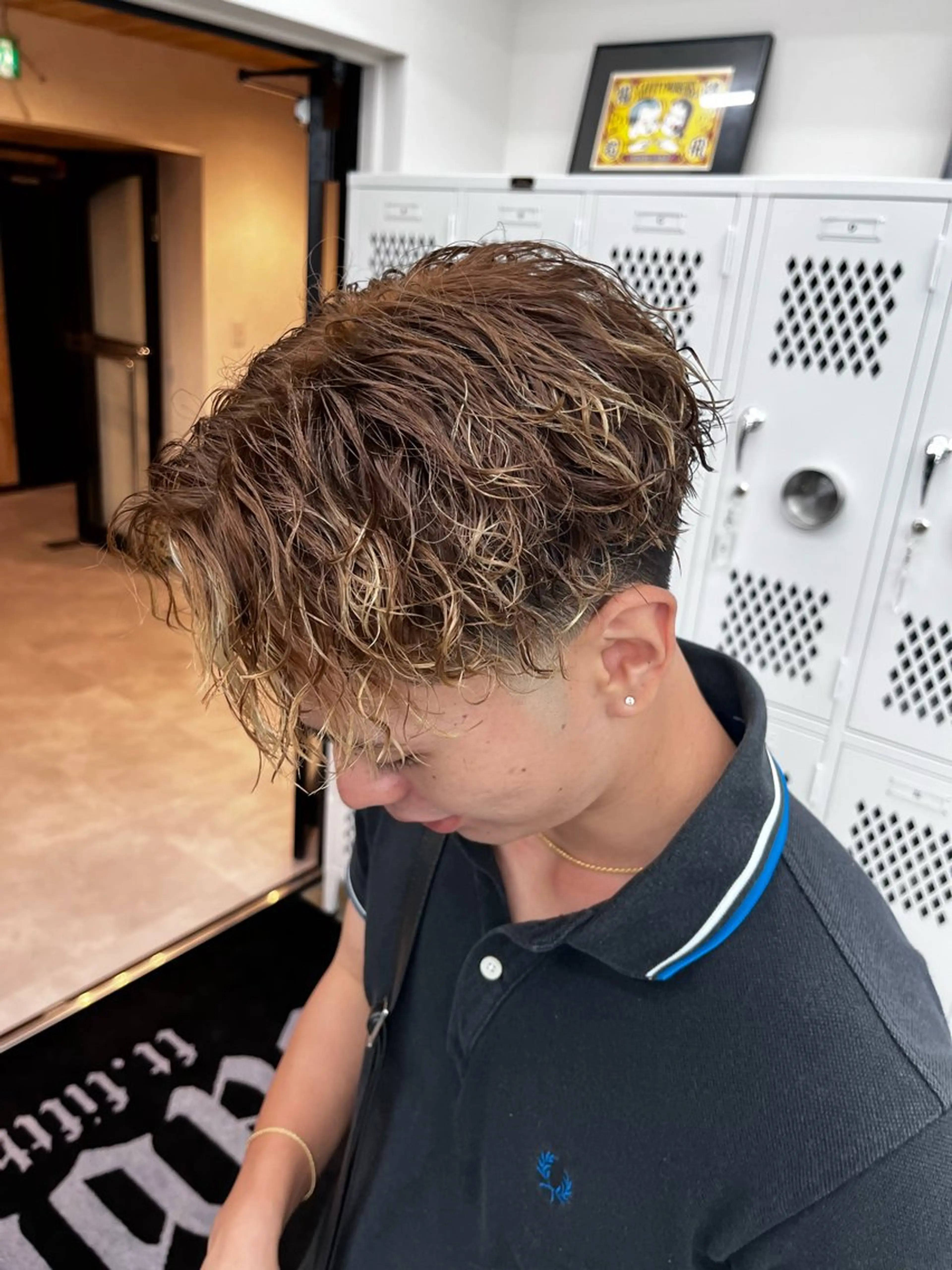 ショート パーマ メンズ WAVEY ft.fifth MENS SALON所属・柊斗 /横浜パーマのヘアスタイル