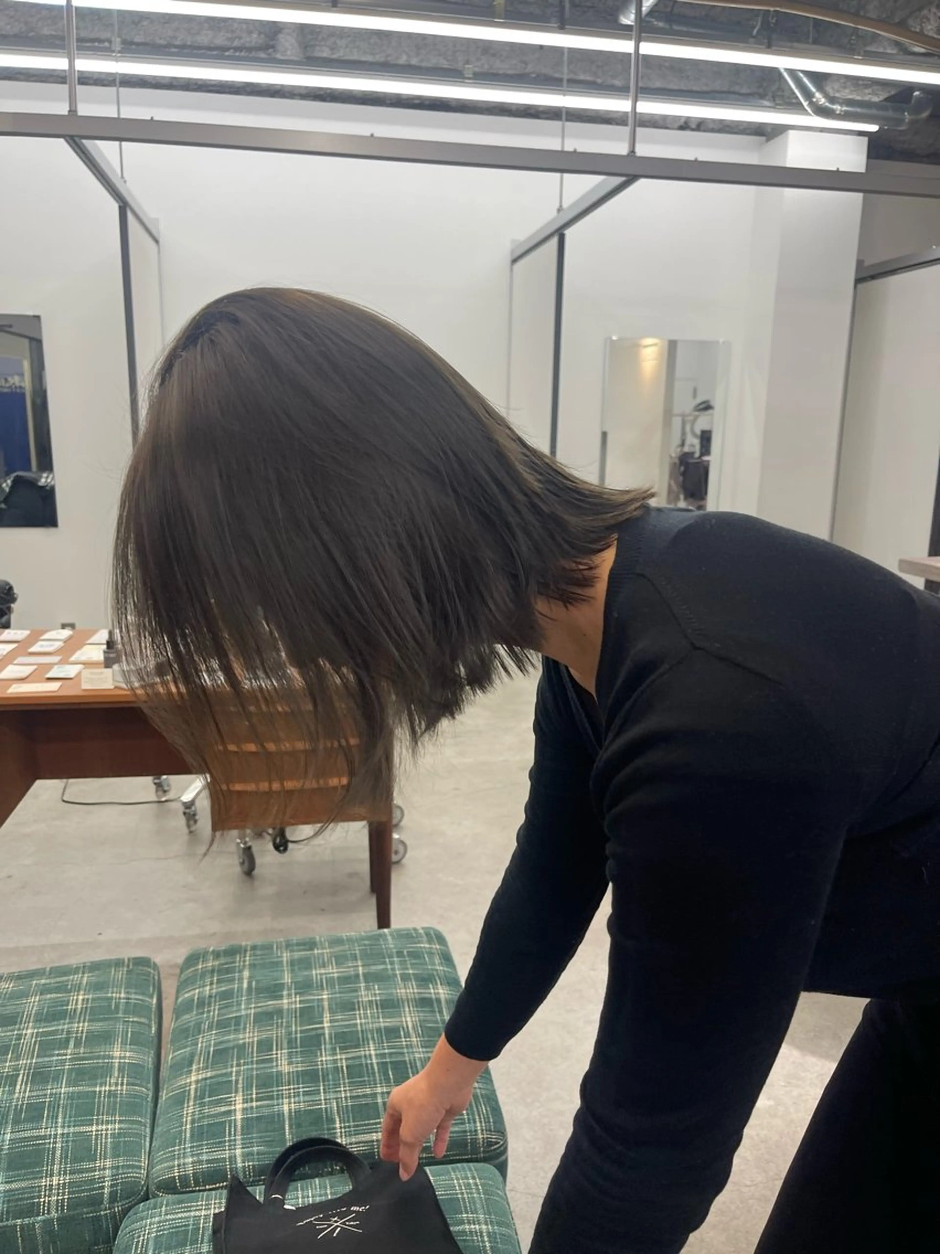 ショート カラー イージーパーマ募集 平口はのんのヘアスタイル