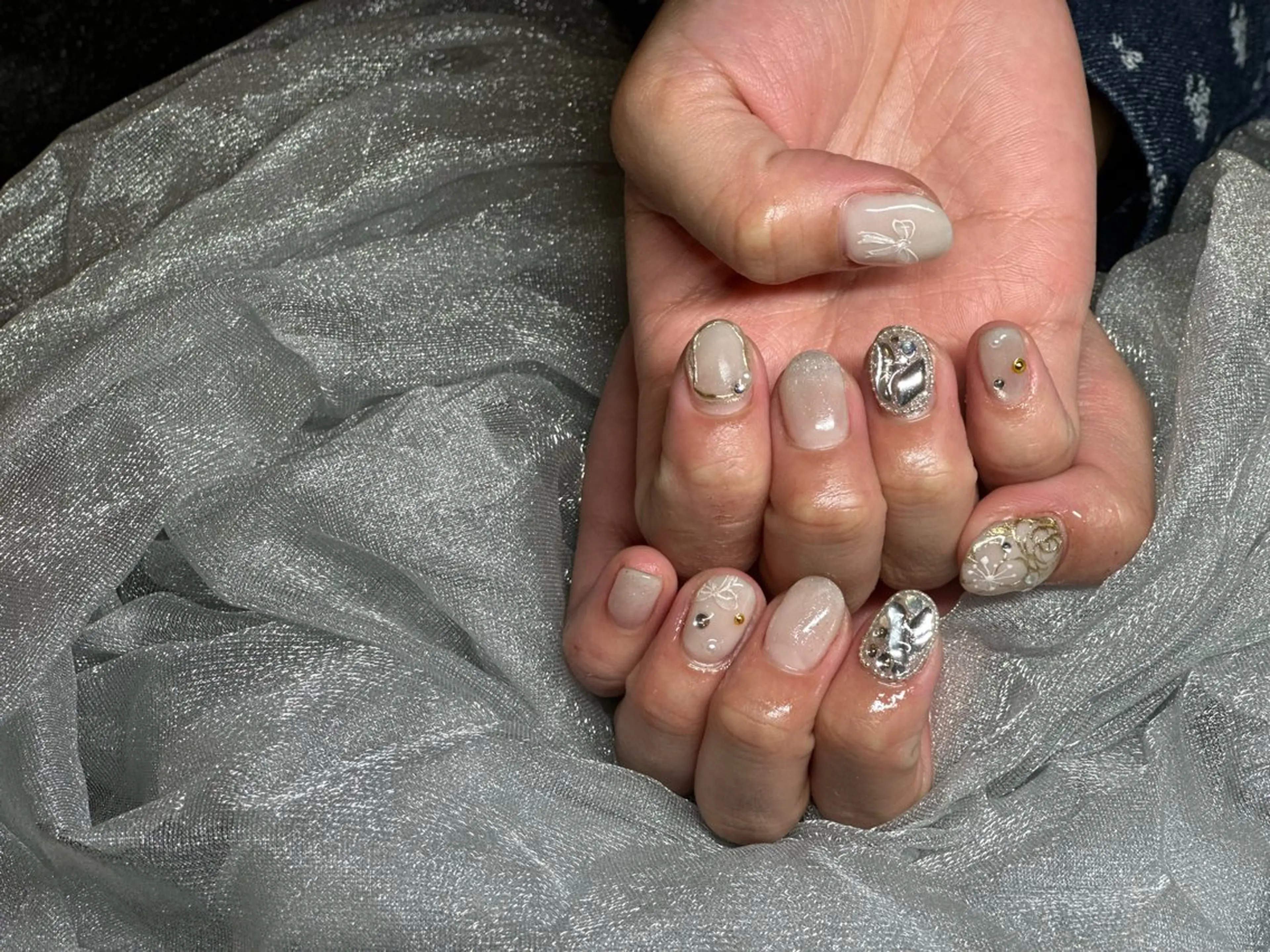 ネイル ハンドネイル Hair＆Esthe＆Nail　Garden所属・Garden Takeuchiのネイルデザイン