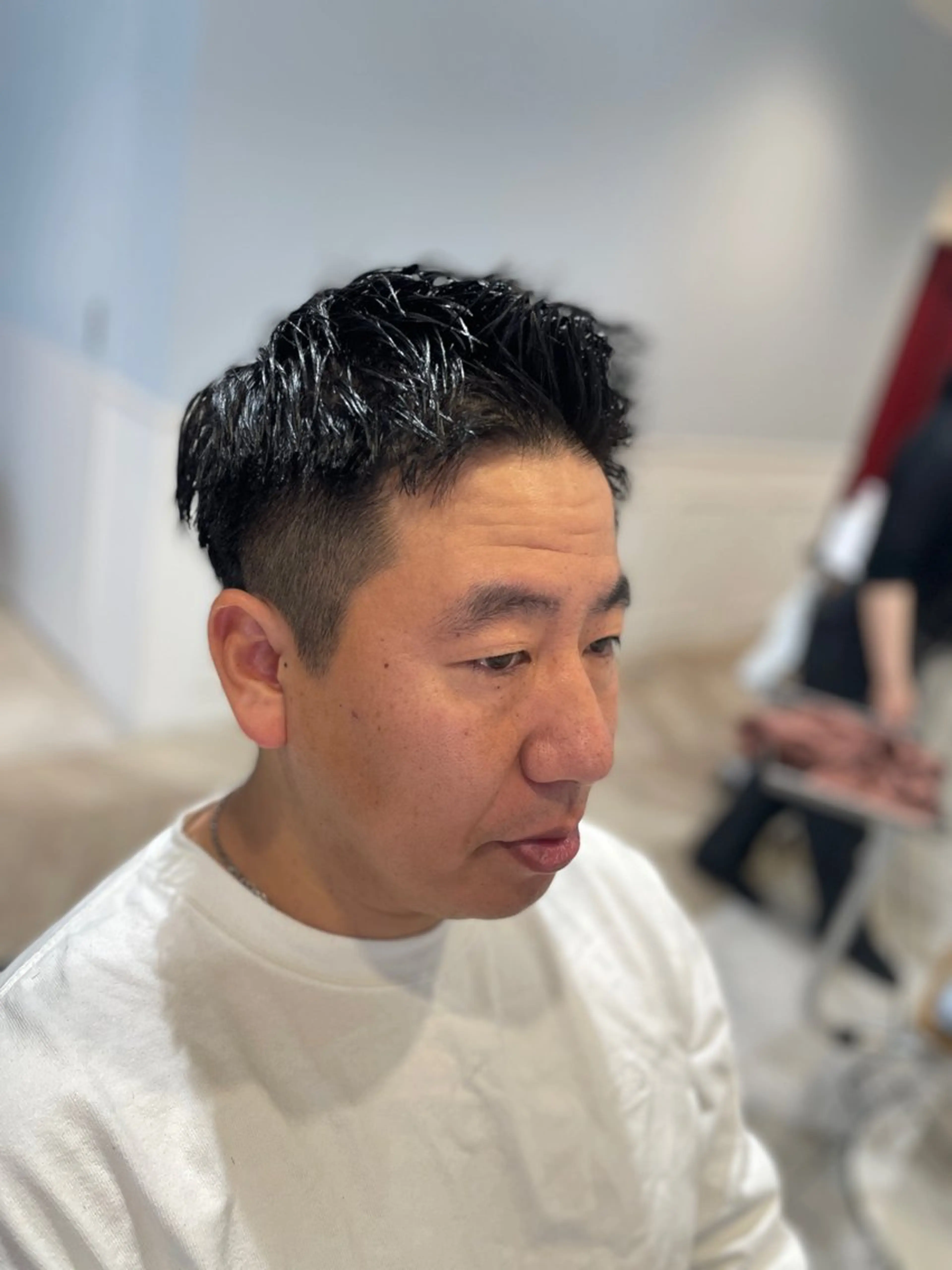 ショート メンズ 刈り上げ カット ツイスト/フェード / 古川　諒のヘアスタイル