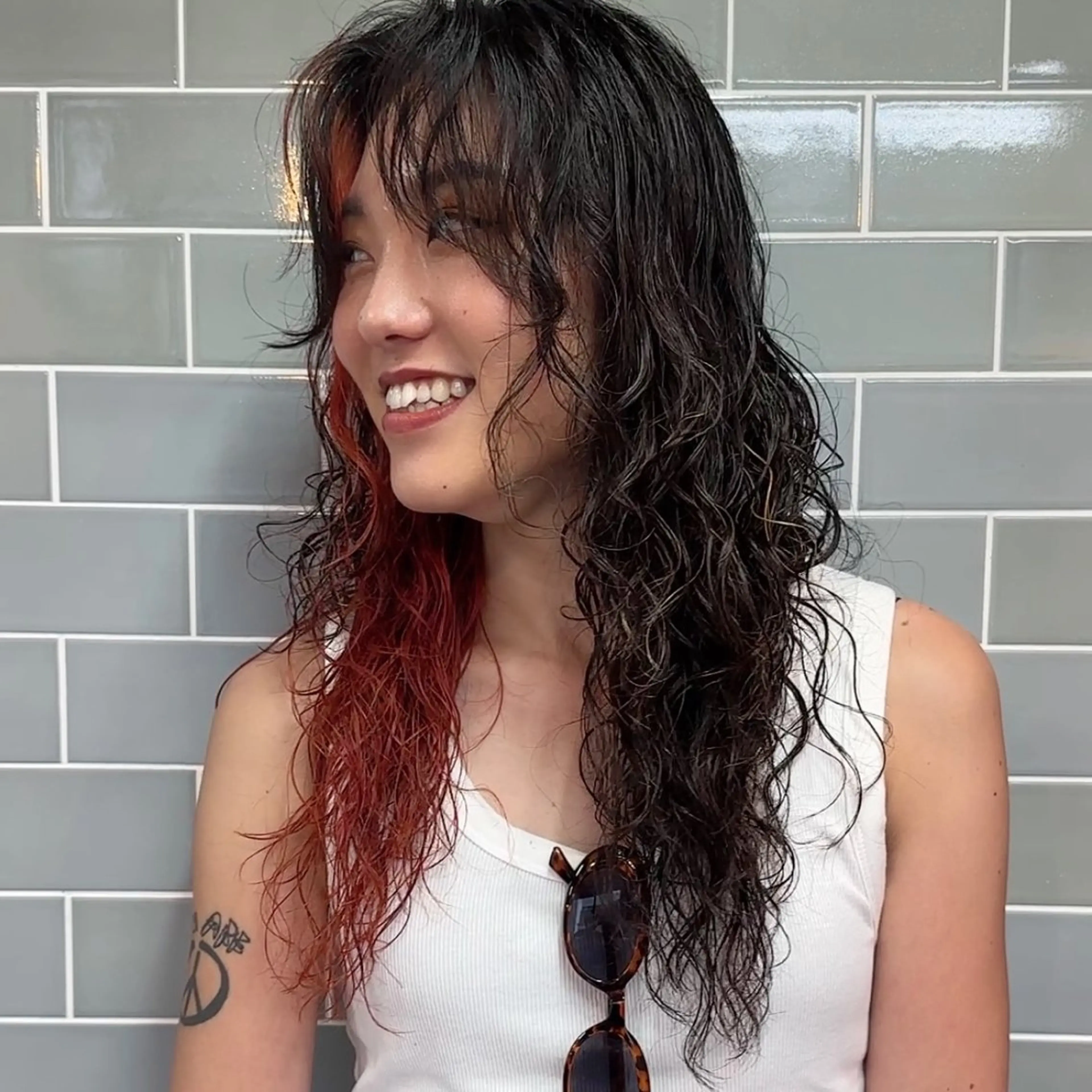 ロング パーマ スパイラルパーマ FBeauty 青山店所属・パーマ特化美容師 表参道のヘアスタイル