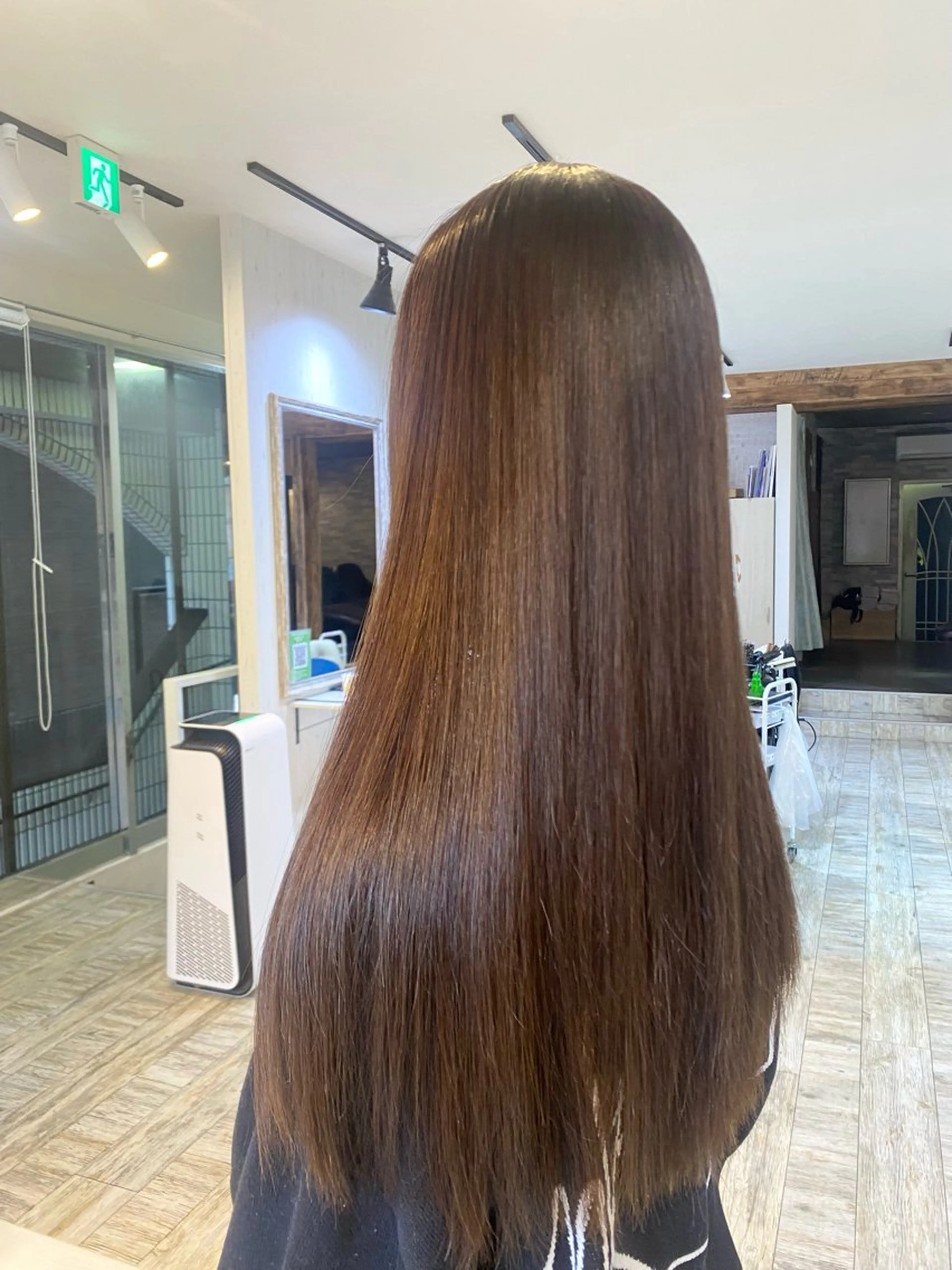 ロング くせ毛 髪質改善 トリートメント ヘアカラー 縮毛矯正 motel所属・モデルや芸能人も通う ✨マンツーマンサロンのヘアスタイル