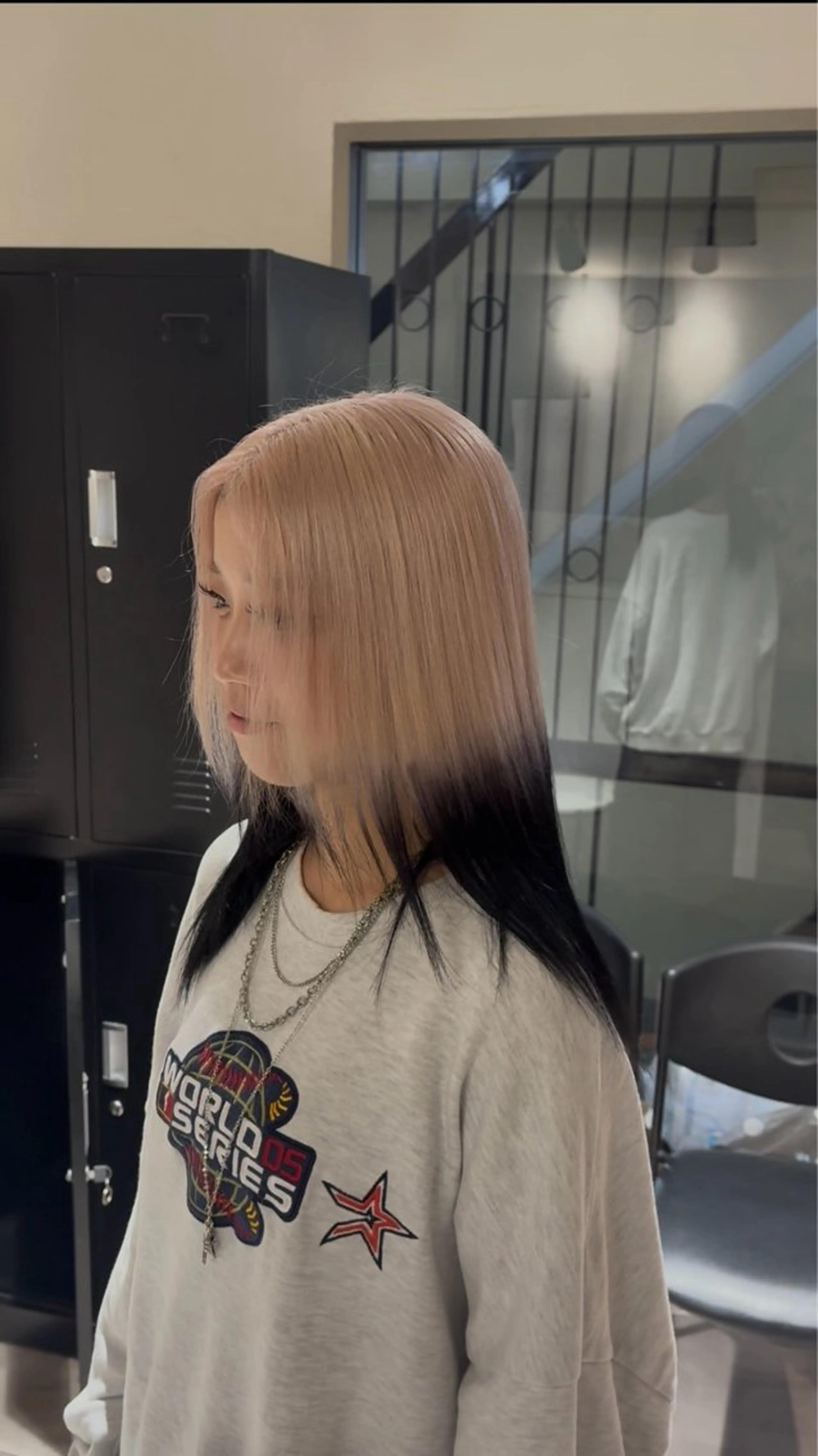 ロング カラー ブリーチ ケアブリーチ 透明感カラー ハイトーンカラー トリートメント ヘアカラー Seleneコウキ ブリーチ/ハイトーンのヘアスタイル