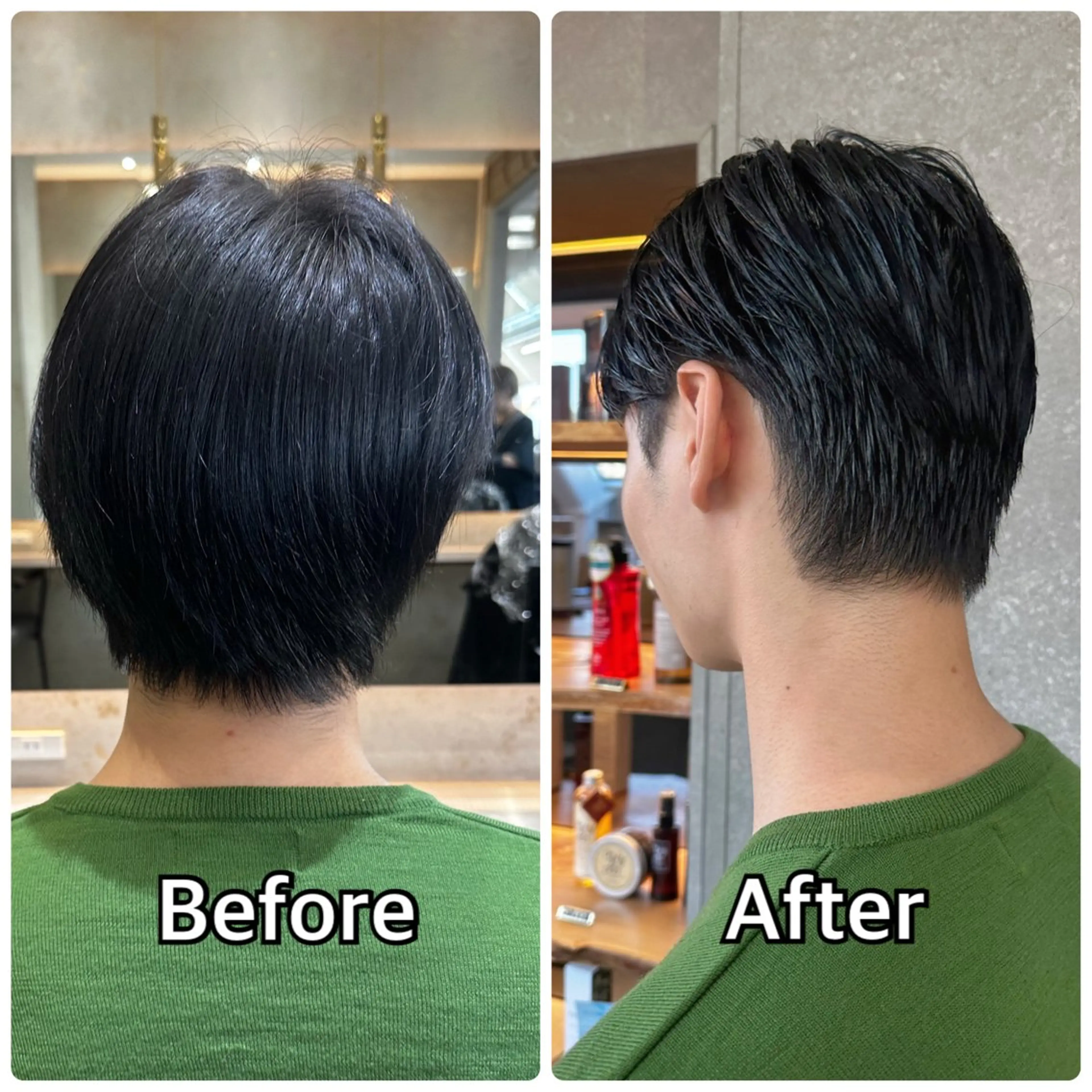 ショート カラー パーマ メンズ カルマパーマ メンズパーマ スペインカール ツイストスパイラルパーマ 刈り上げ 大人男子ヘア 💈メンズ特化吉田のヘアスタイル