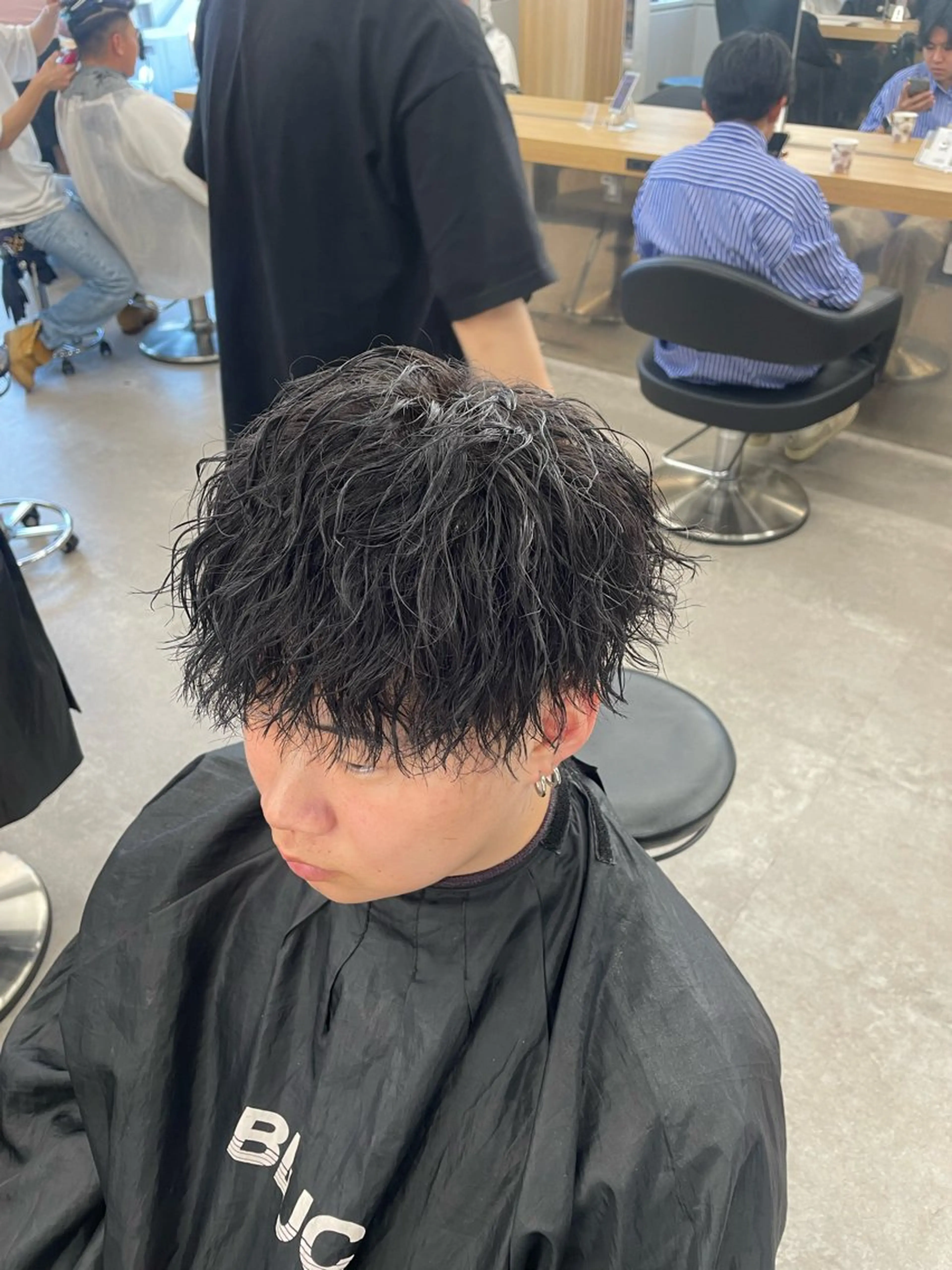 パーマ メンズ カット パーマ トリートメント ヘッドスパ ヘアセット 💎メンズ特化💎 tomokiのヘアスタイル