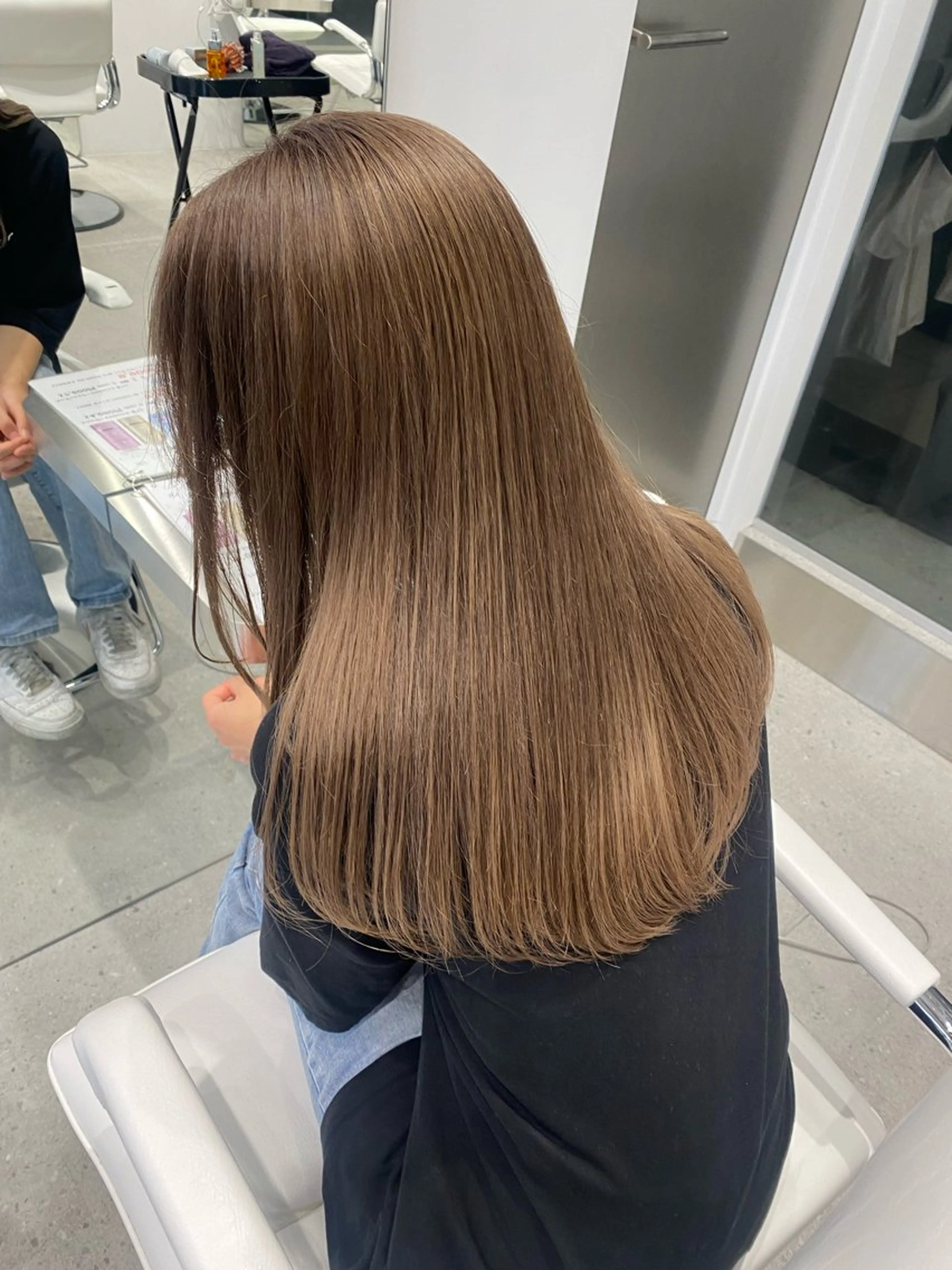 ロング カラー ブラウンカラー 透明感カラー ヘアカラー トリートメント カットモデル募集✂️ hikaruのヘアスタイル