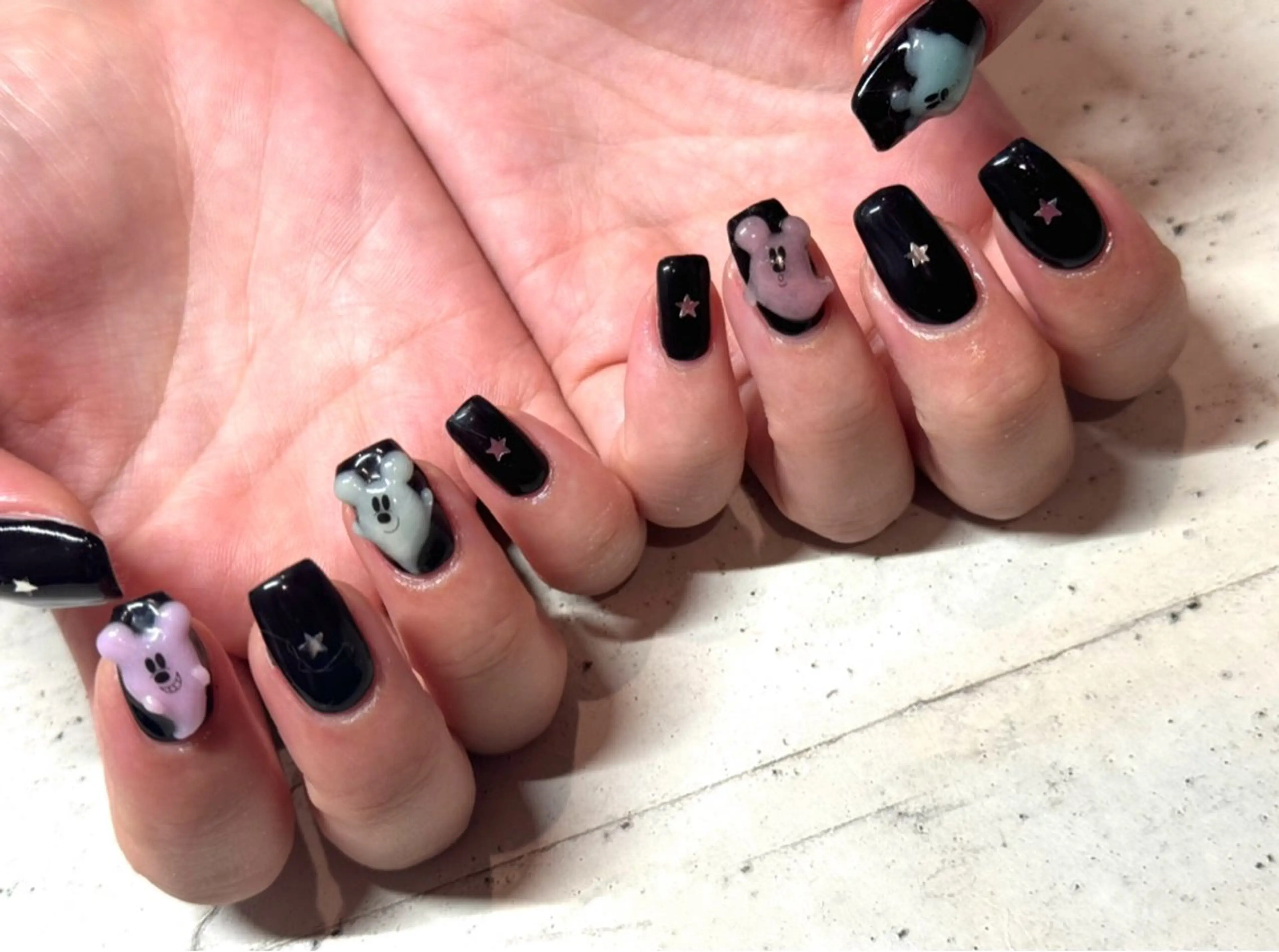 ネイル 持ち込み ハンドネイル nailsalon Lumiereのネイルデザイン