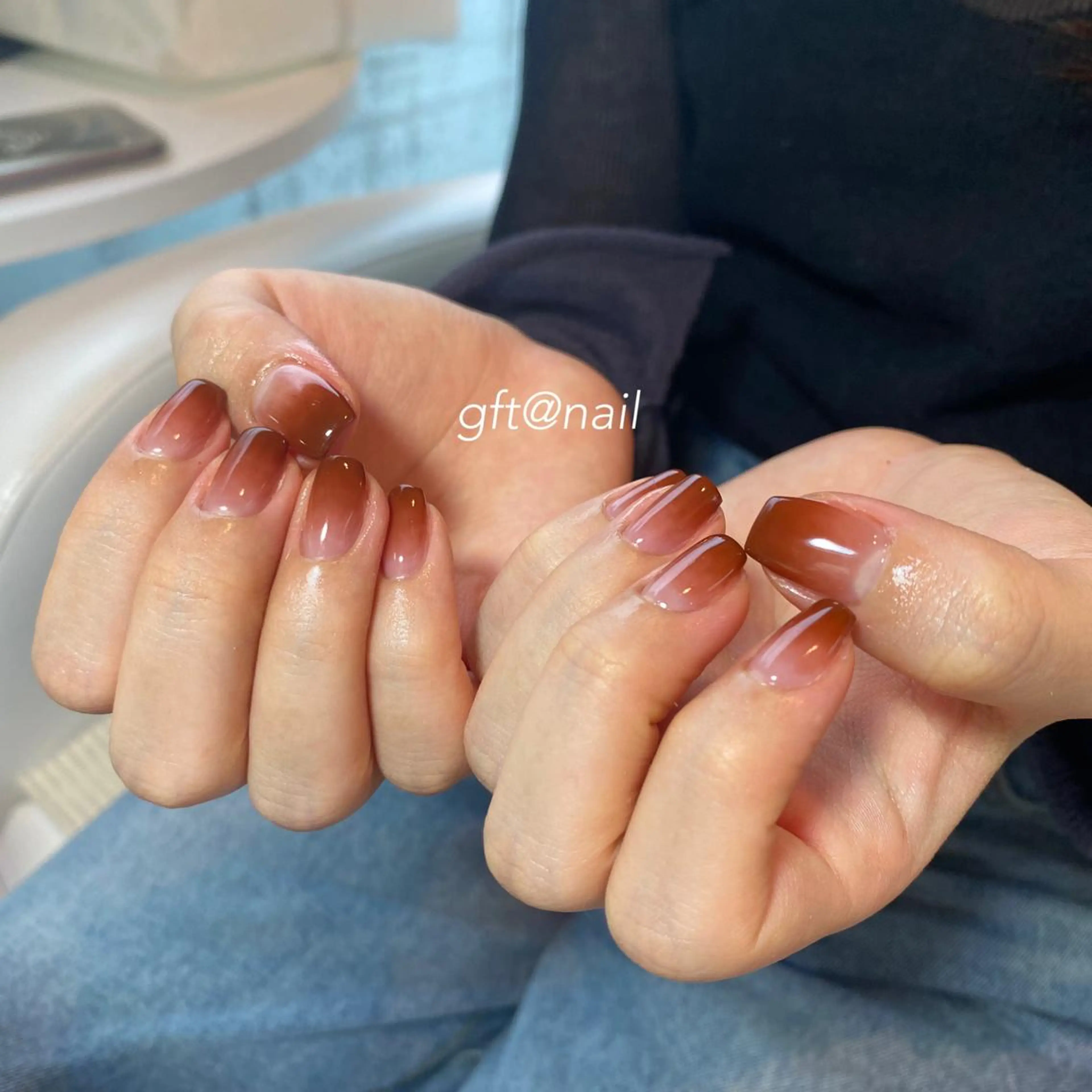 ネイル グラデーション ハンドネイル etorca nailのネイルデザイン