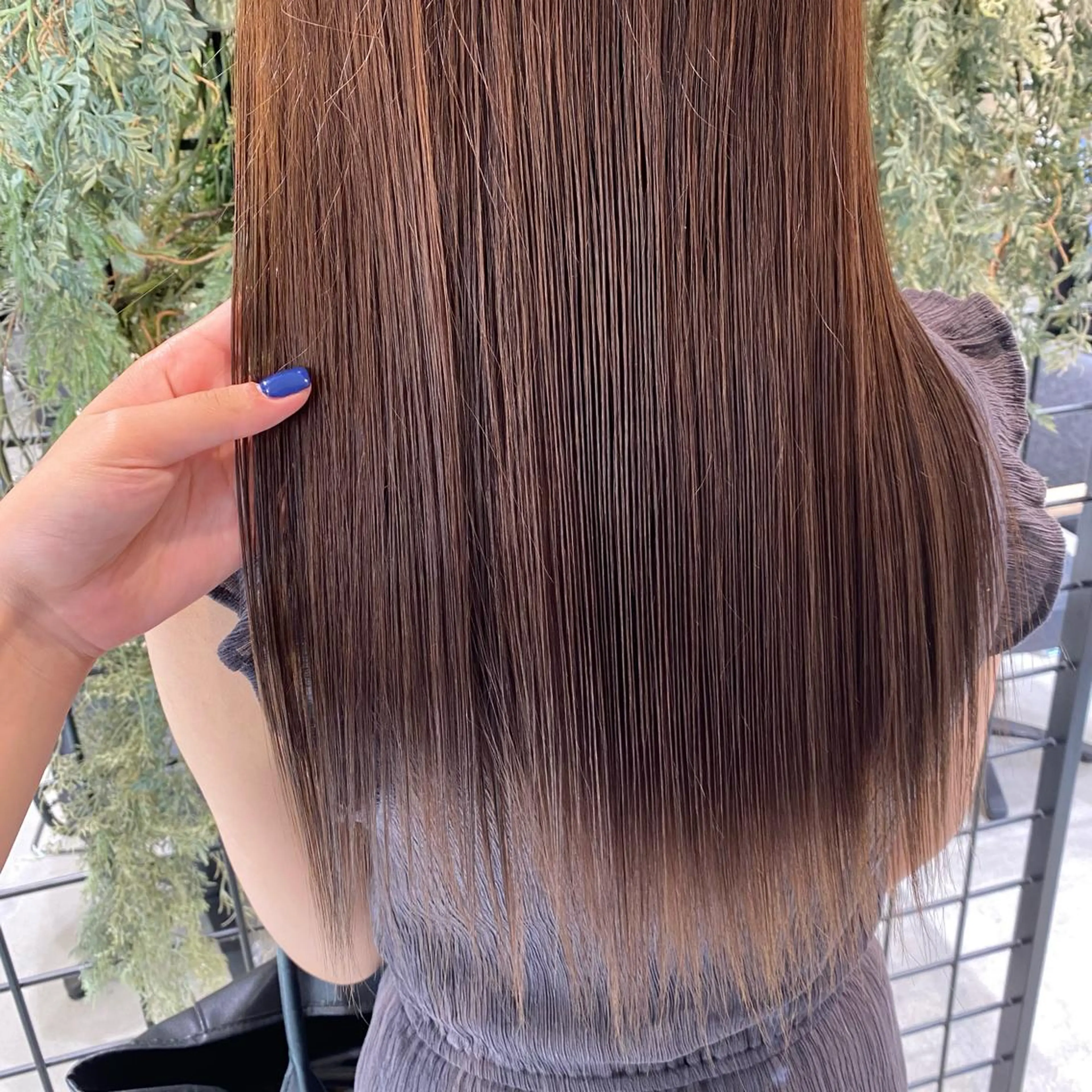 カラー ウルフ.クロスパーマ 🖤RYOKAのヘアスタイル