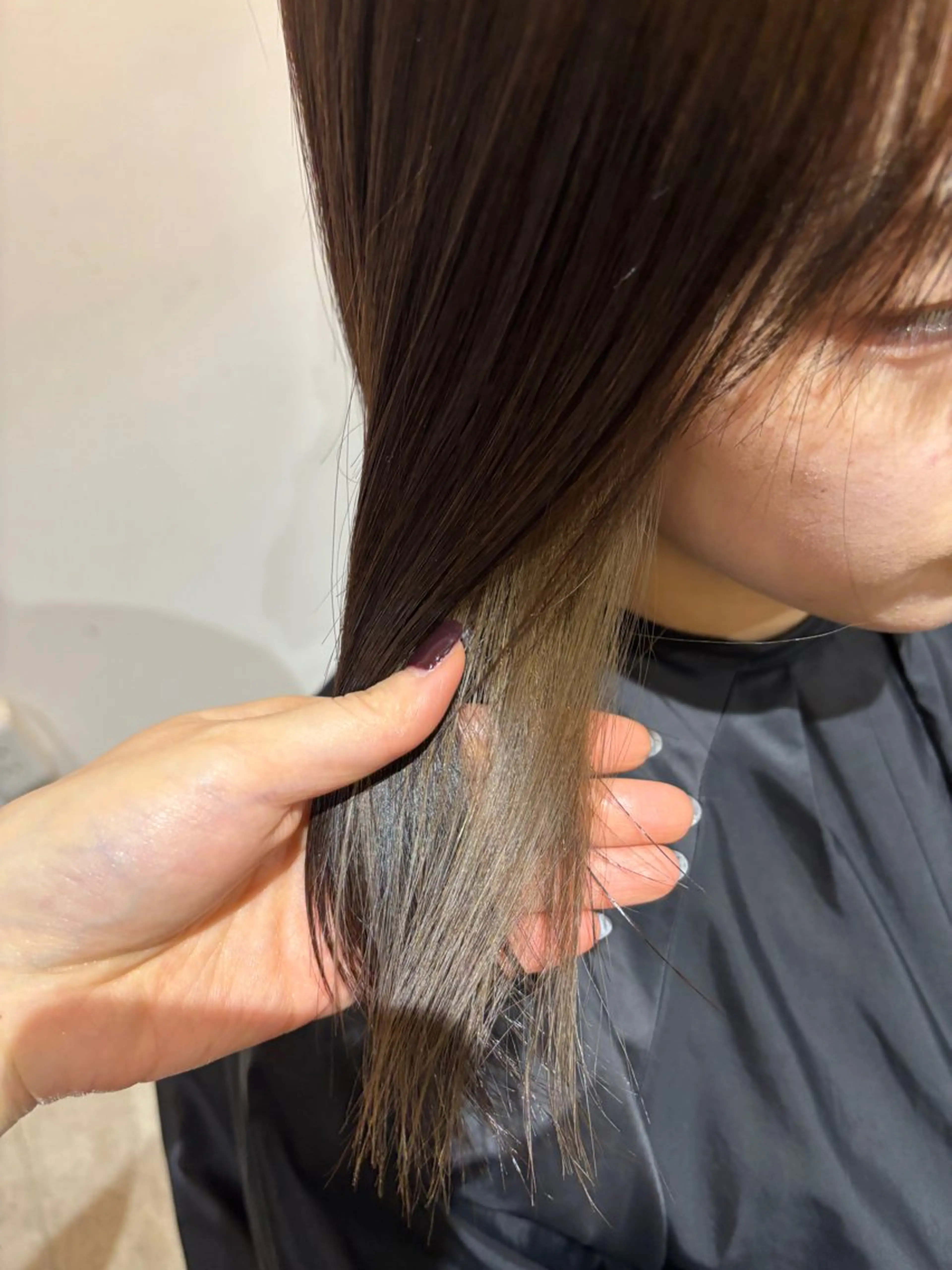 カラー ヘアカラー トリートメント miri.. yukinaのヘアスタイル