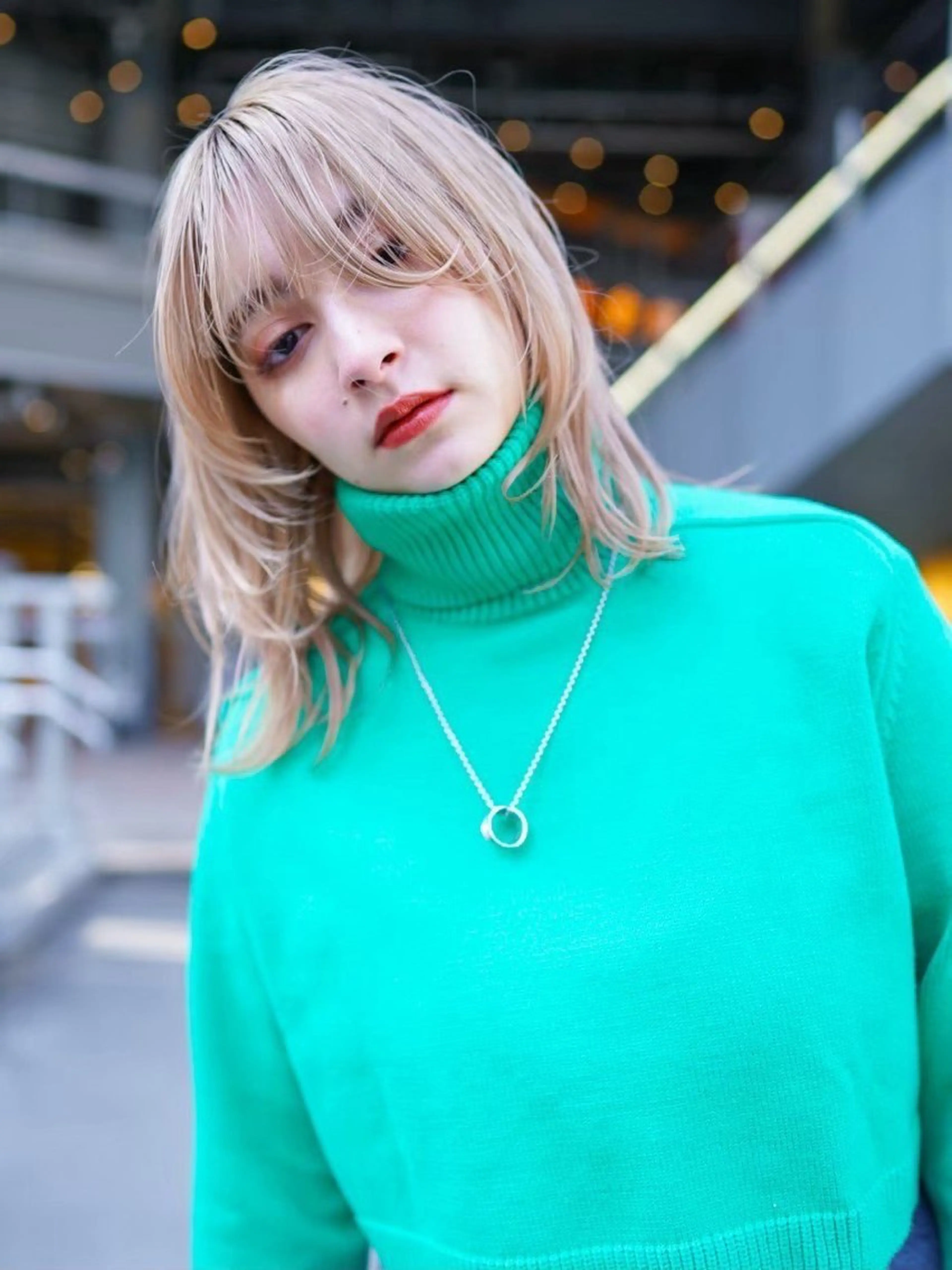 ショート カラー MISAKI🪐 縮毛矯正のヘアスタイル