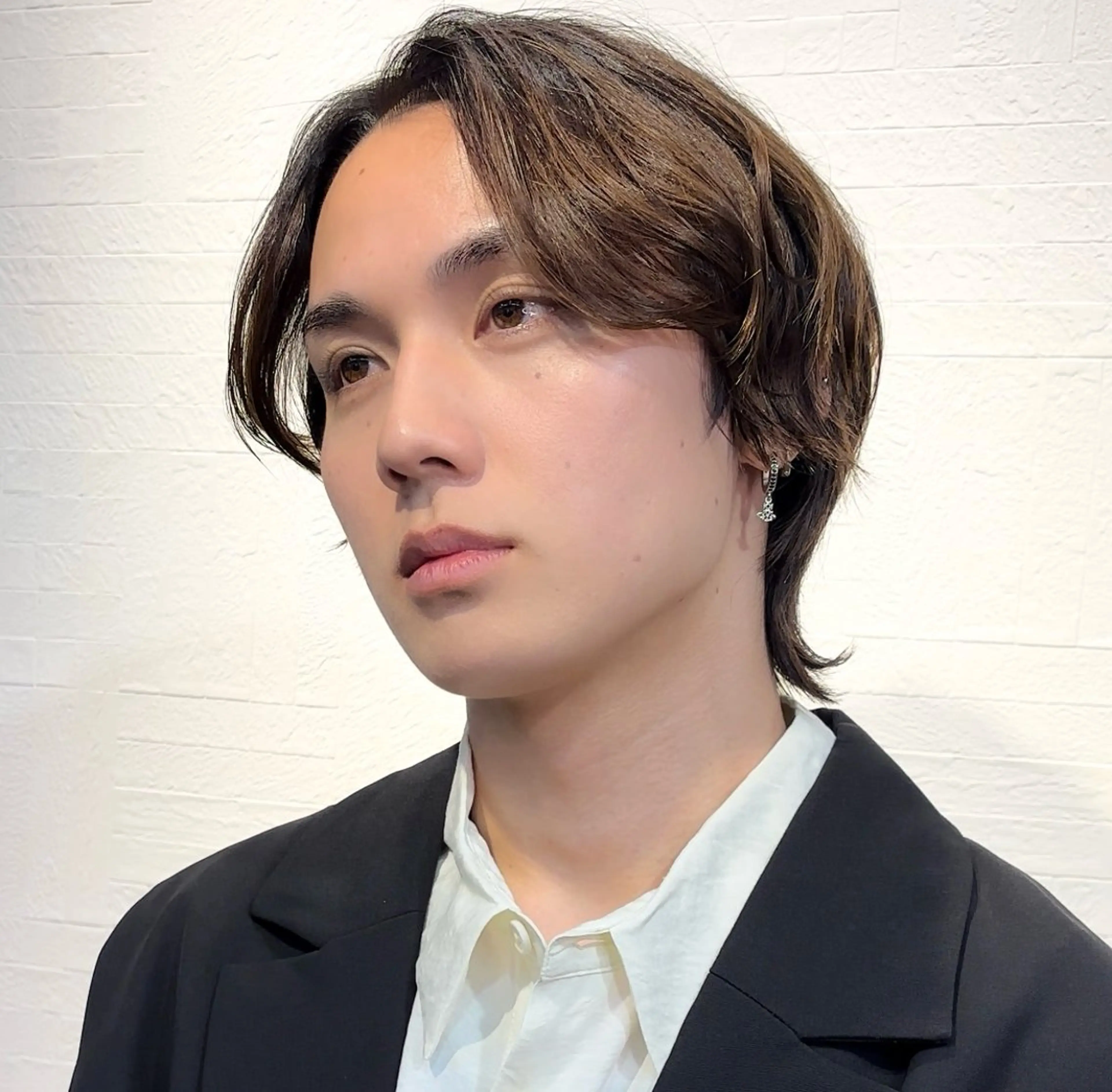 ミディアム カット ヘッドスパ 💎似合わせのプロ 💎透明感カラー杉原のヘアスタイル