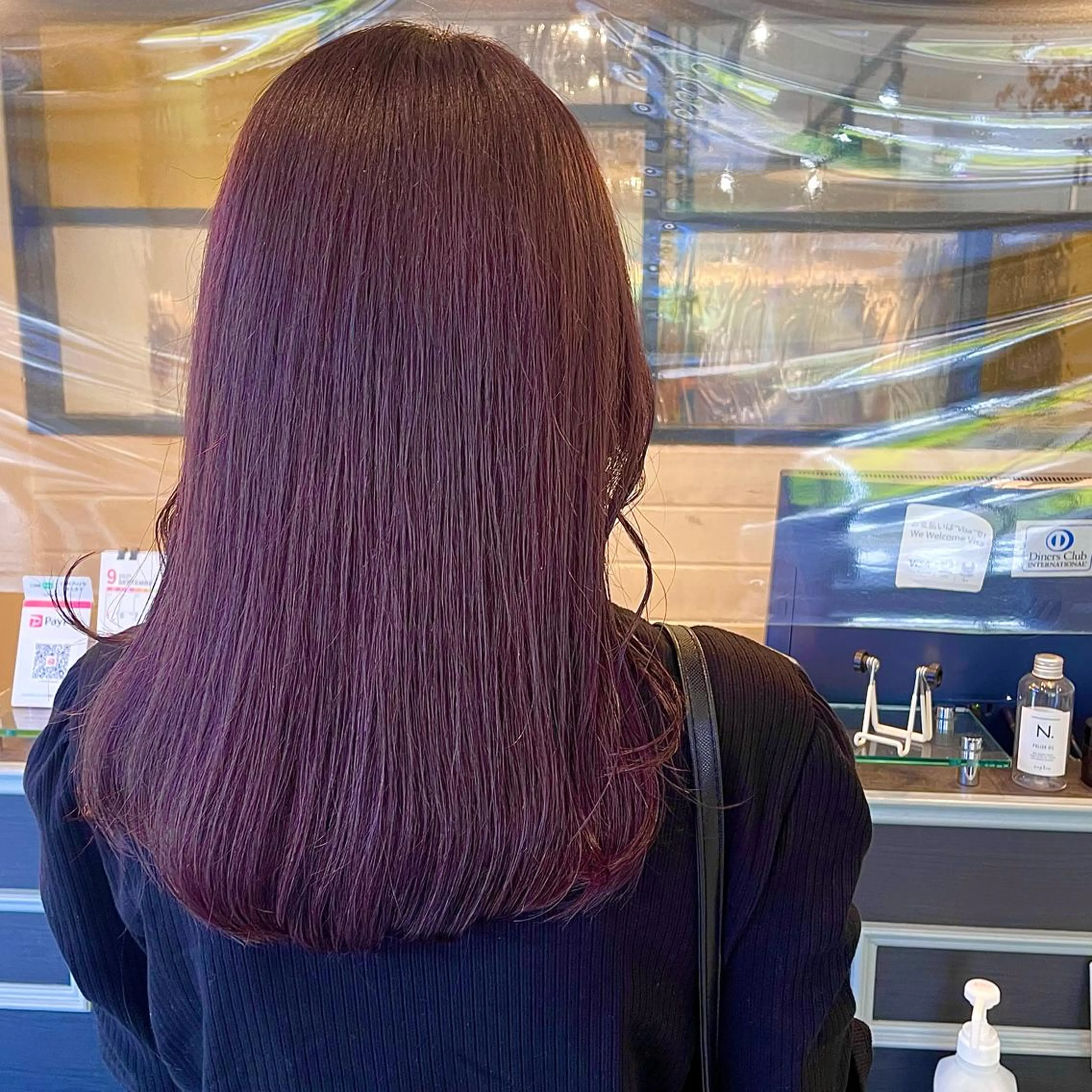 ロング カラー スナコザワ レナのヘアスタイル