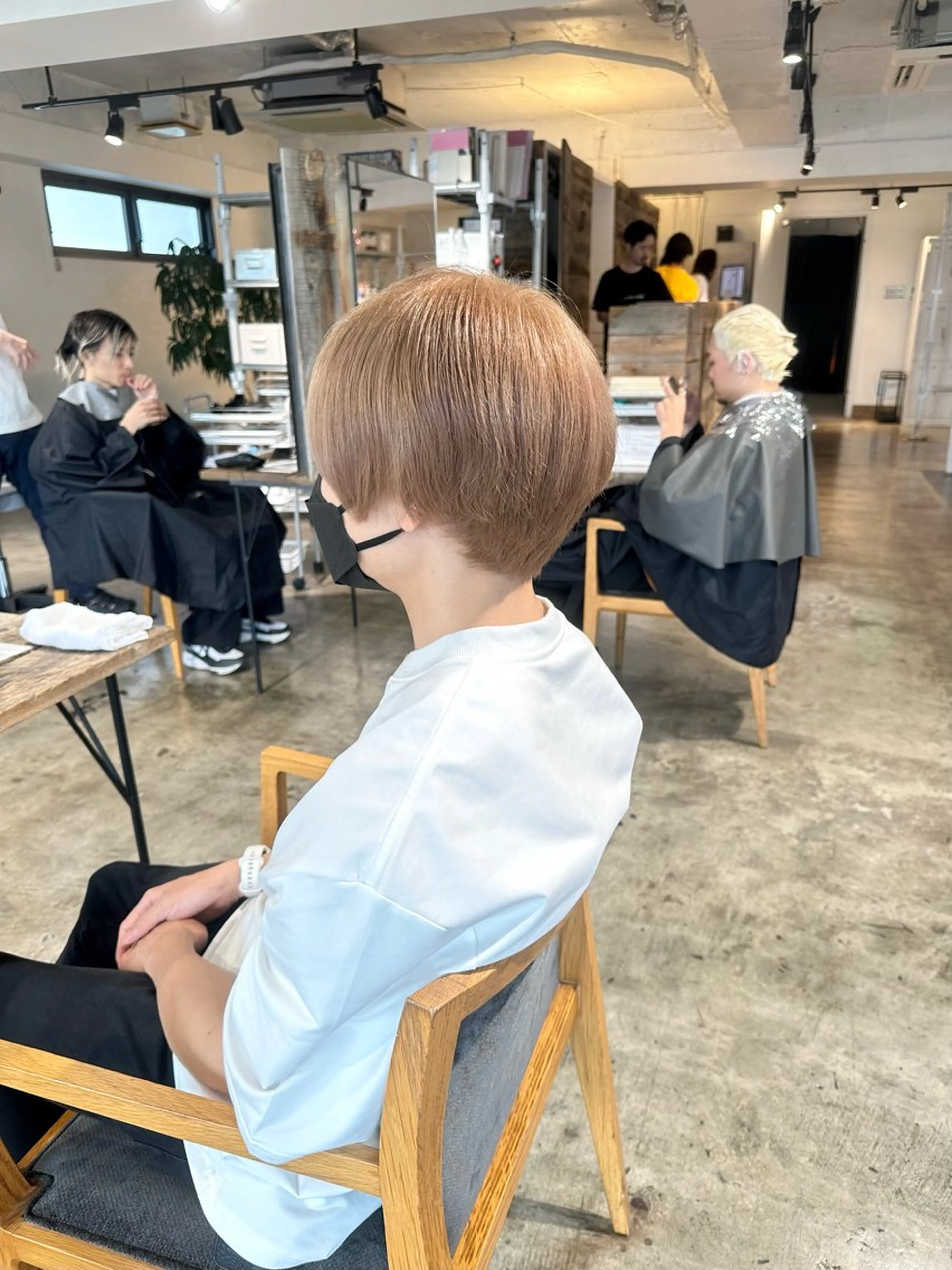メンズ メンズブリーチ センターパート カット ヘアカラー トリートメント 骨格補正施術/メンズ 専門美容師/YUYAのヘアスタイル