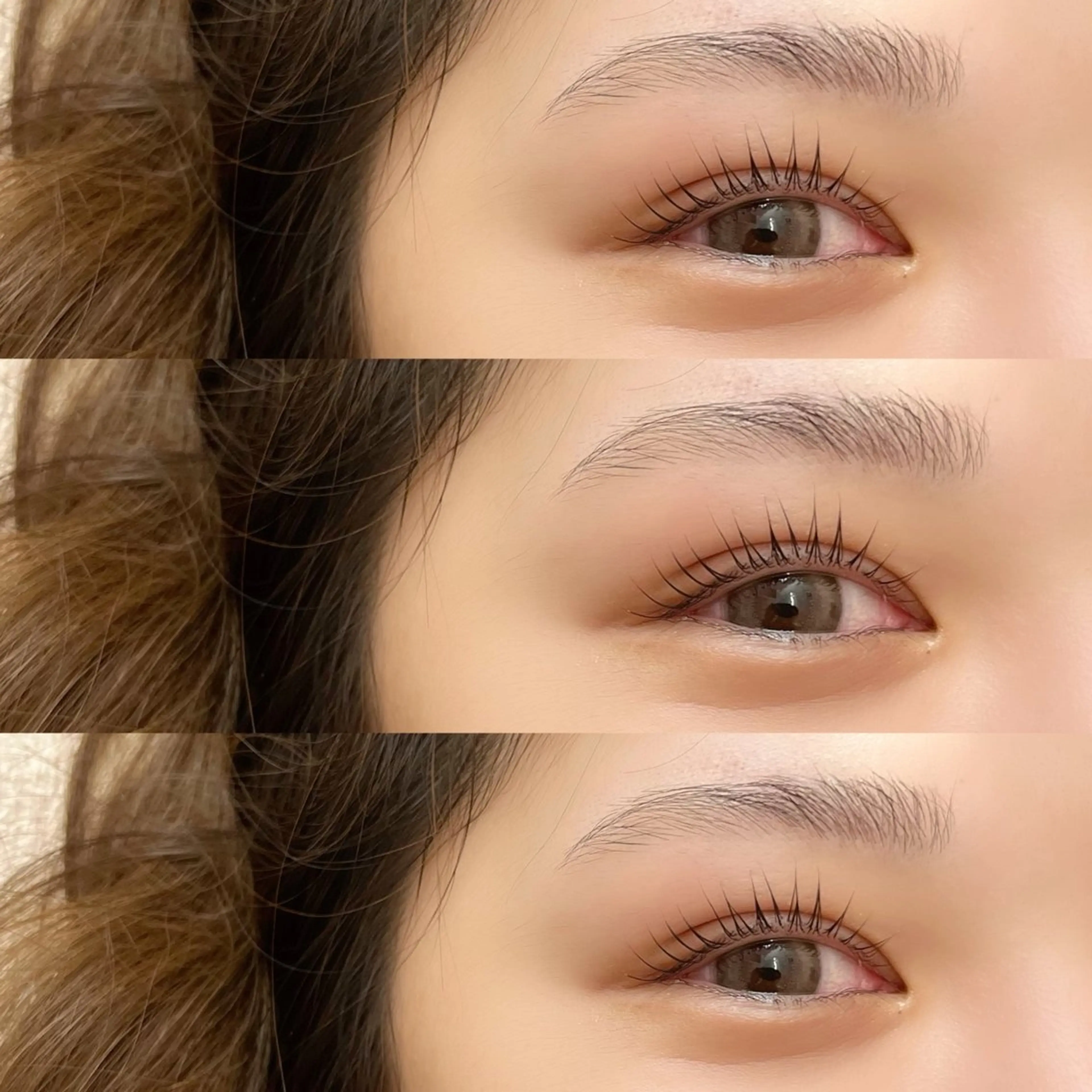 マツエク・マツパ パリジェンヌラッシュリフト 岩田 かのんのマツエク・マツパデザイン