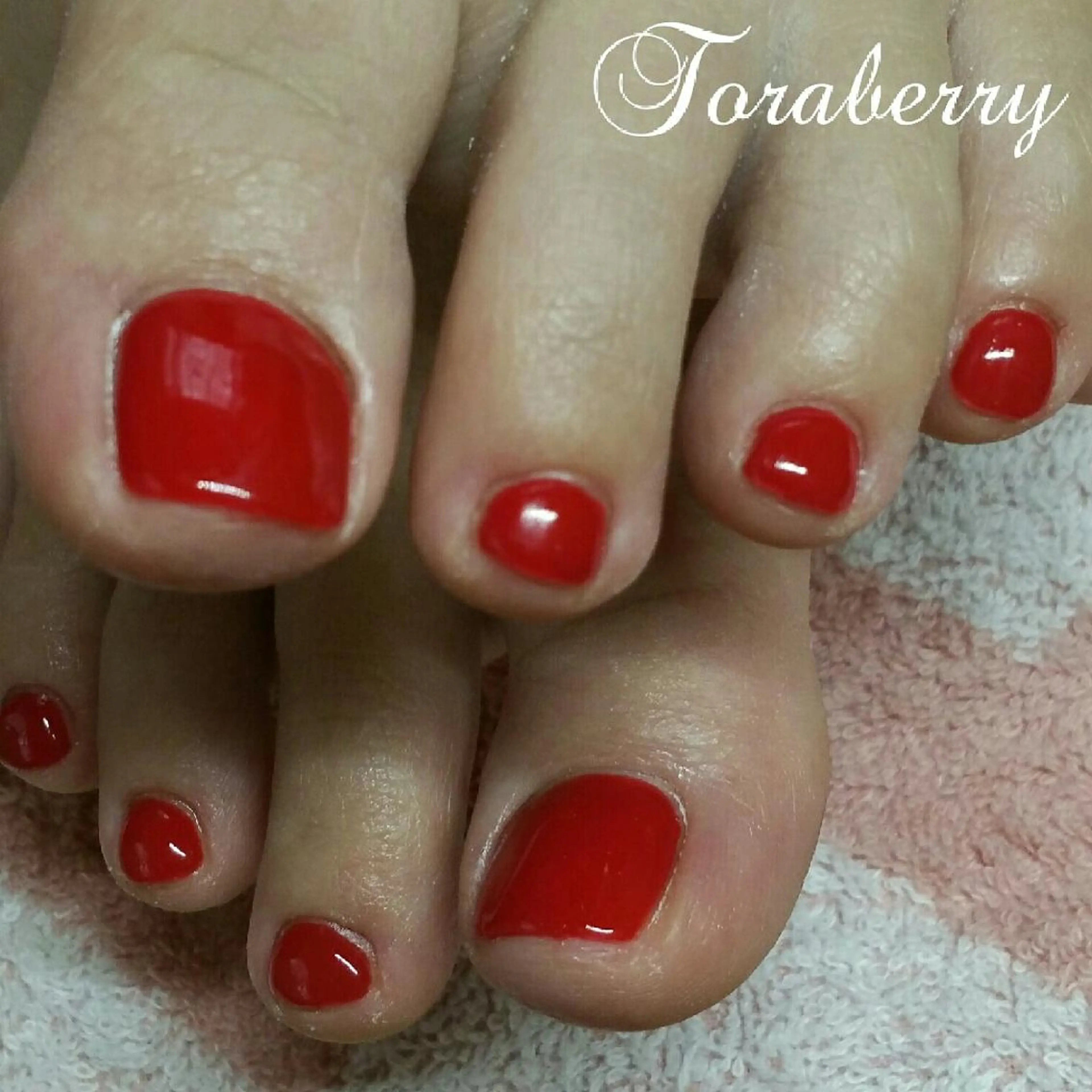 ネイル フットネイル ジェルネイル フットネイル ネイリスト なつみのネイルデザイン