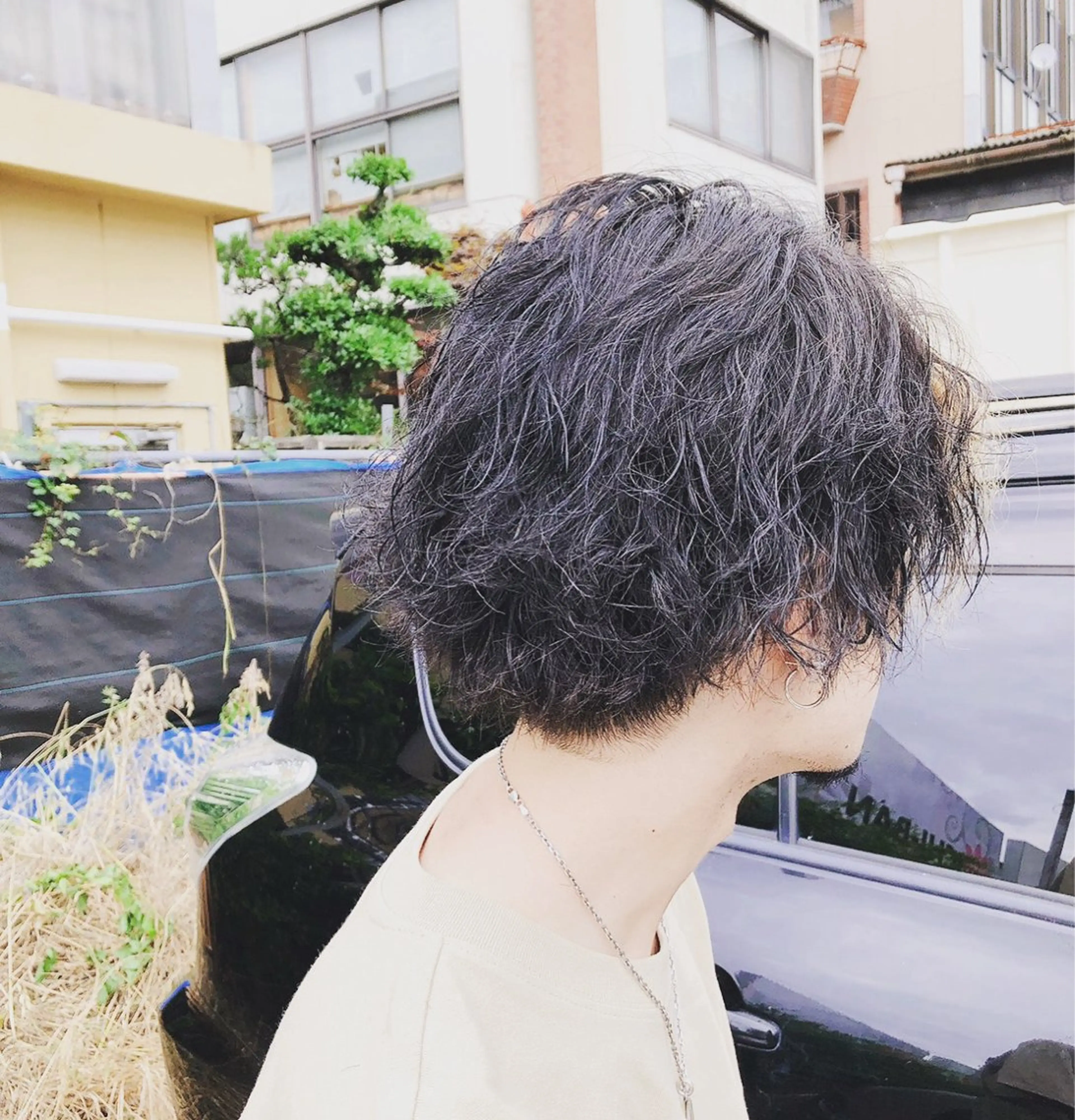 メンズ カット パーマ EARTH東神奈川店(HAIR&MAKEEARTH)所属・カタギ ユウトのヘアスタイル