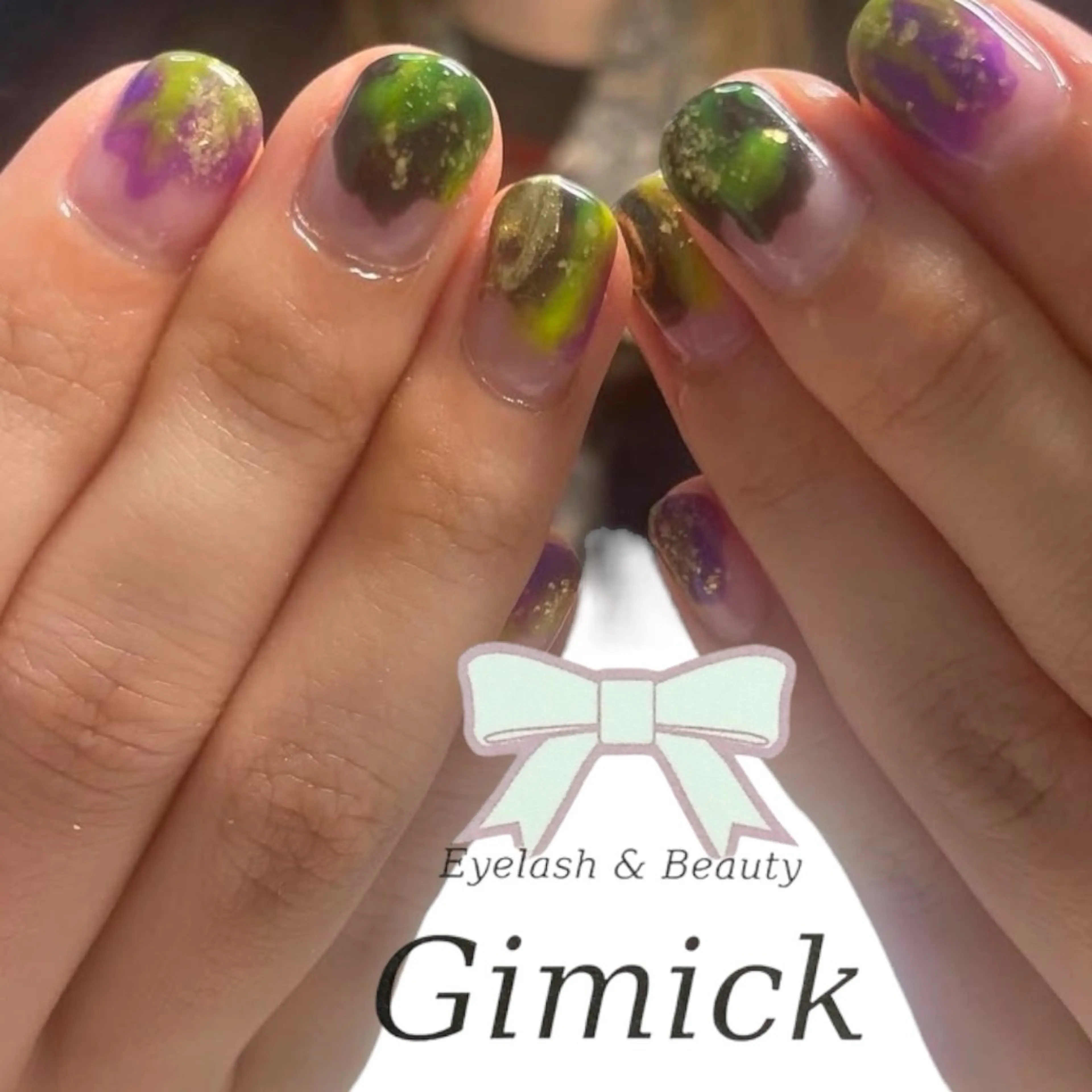 ネイル Gimick所属・Gimick 🎀のネイルデザイン