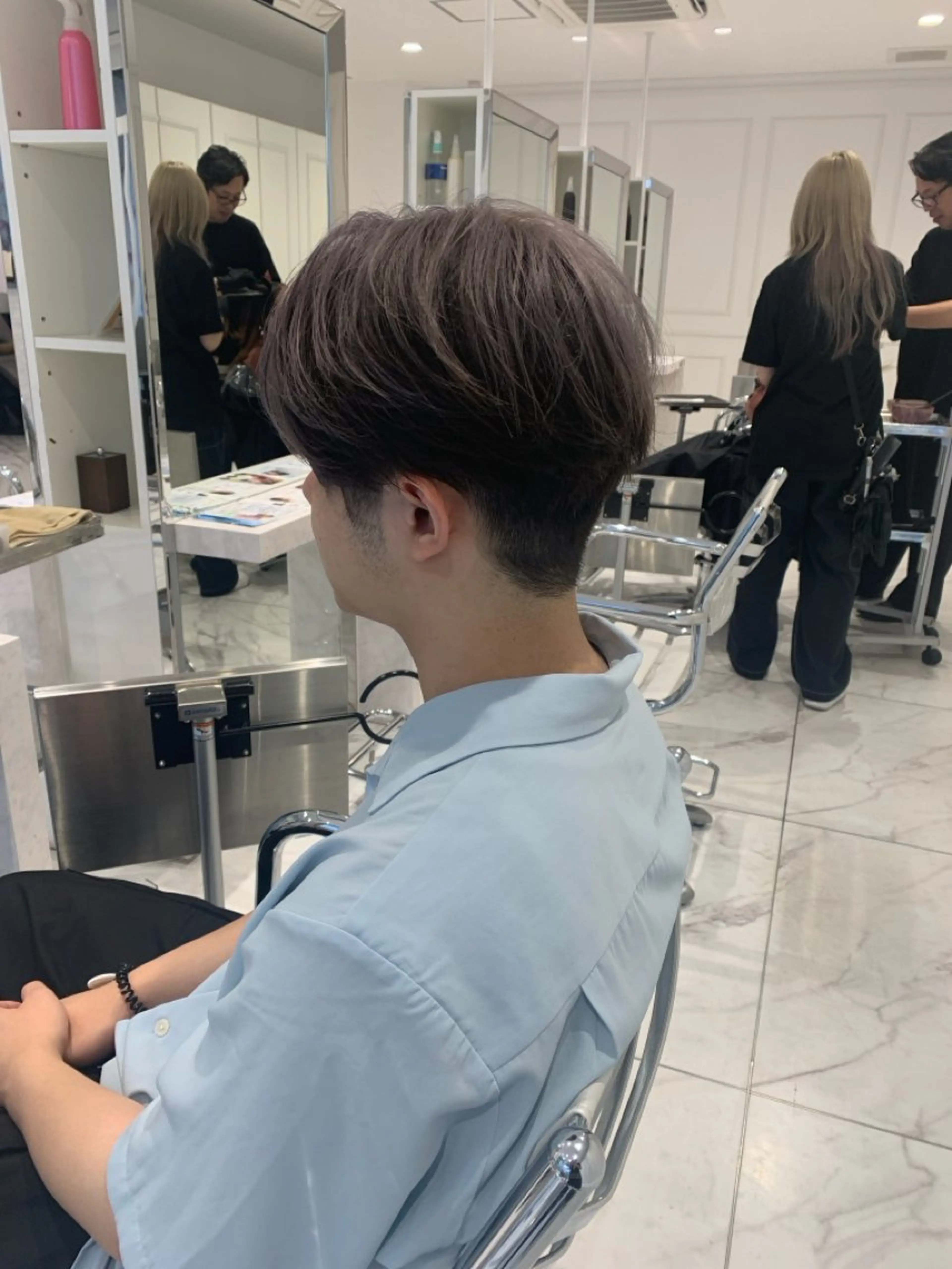 カラー メンズ 町野 朝哉のヘアスタイル