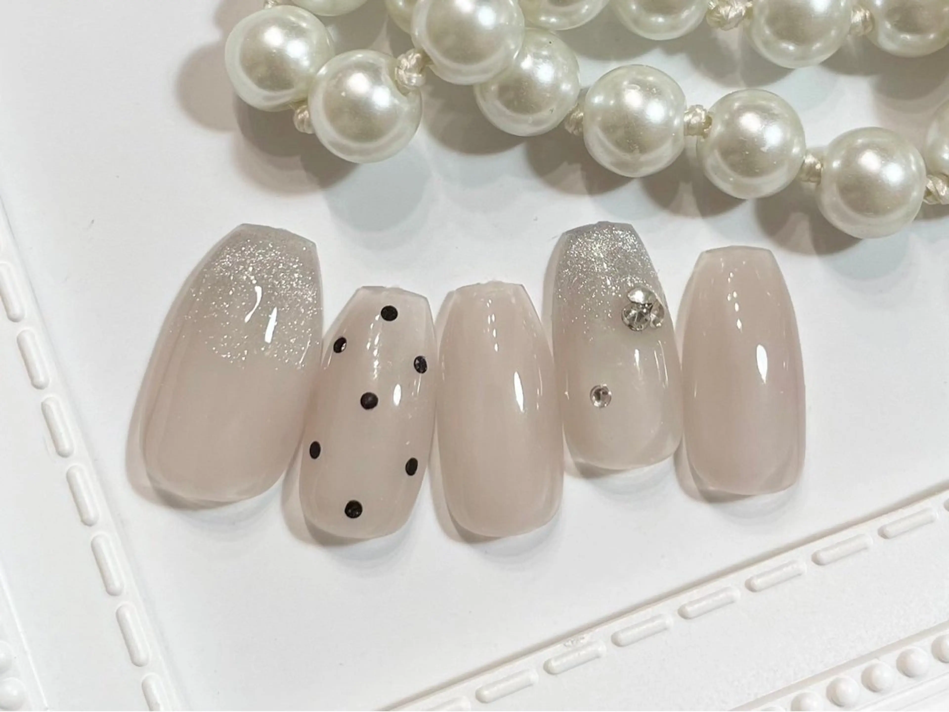 ネイル シンプルネイル ワンホンネイル 【パラジェル・フィルイン】Nailsalon　Merci東中野所属・Merci shigaのネイルデザイン