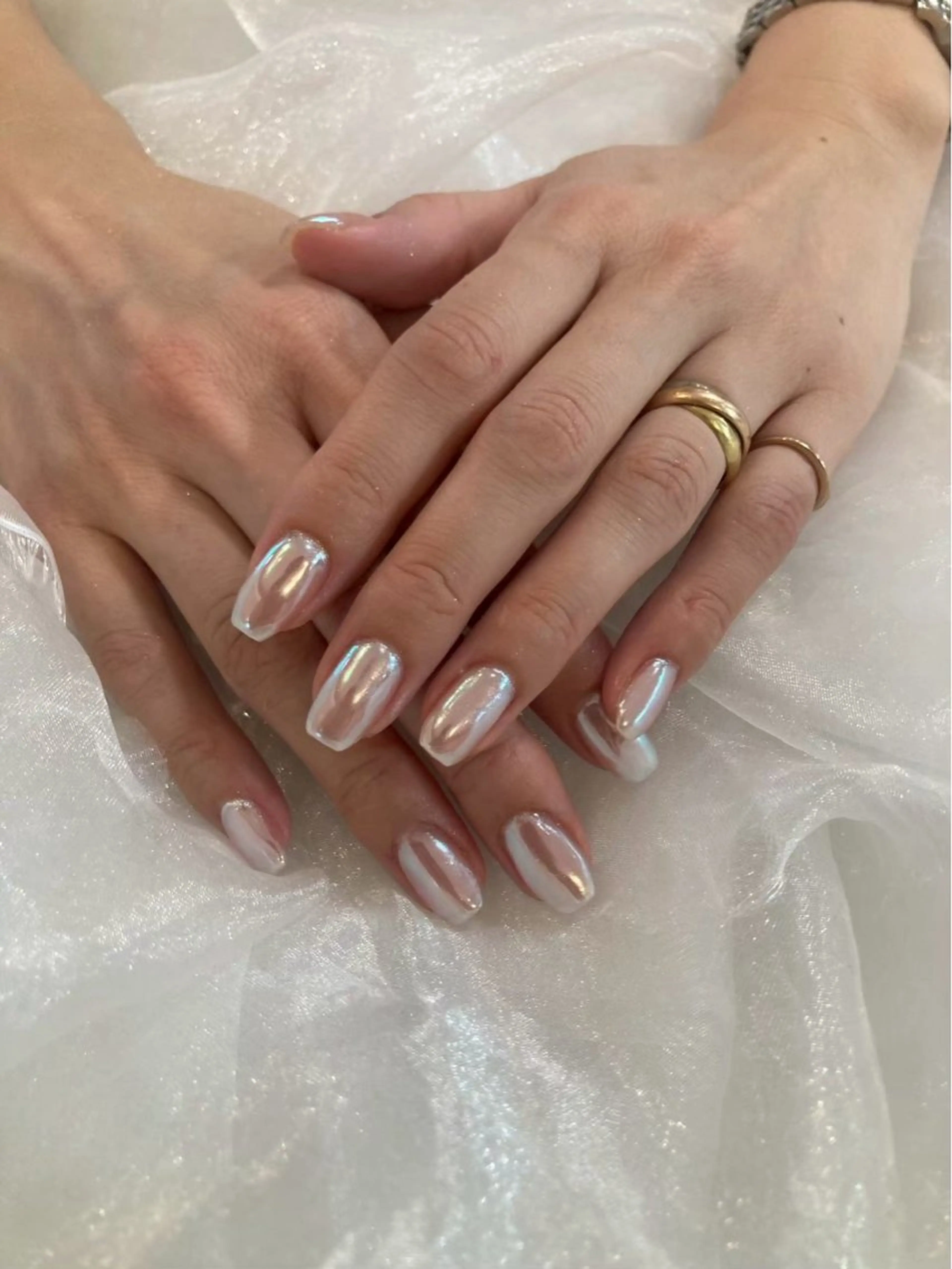【Jr.ネイリスト】クリアオーロラ💎¥4,000 /20色から選択可能の写真