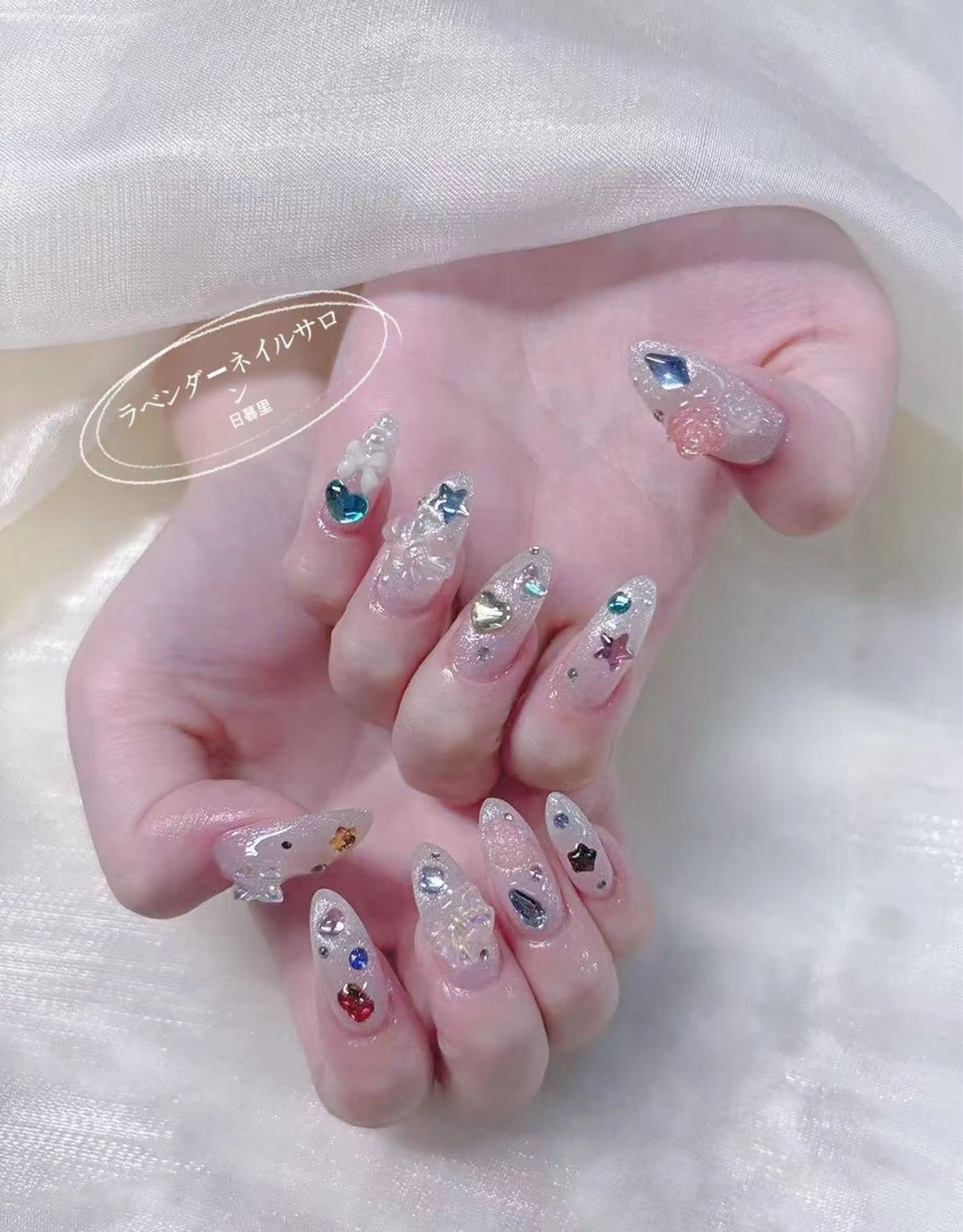 🌹自爪🌟90分ストーンパーツ付き放題¥7,980の写真