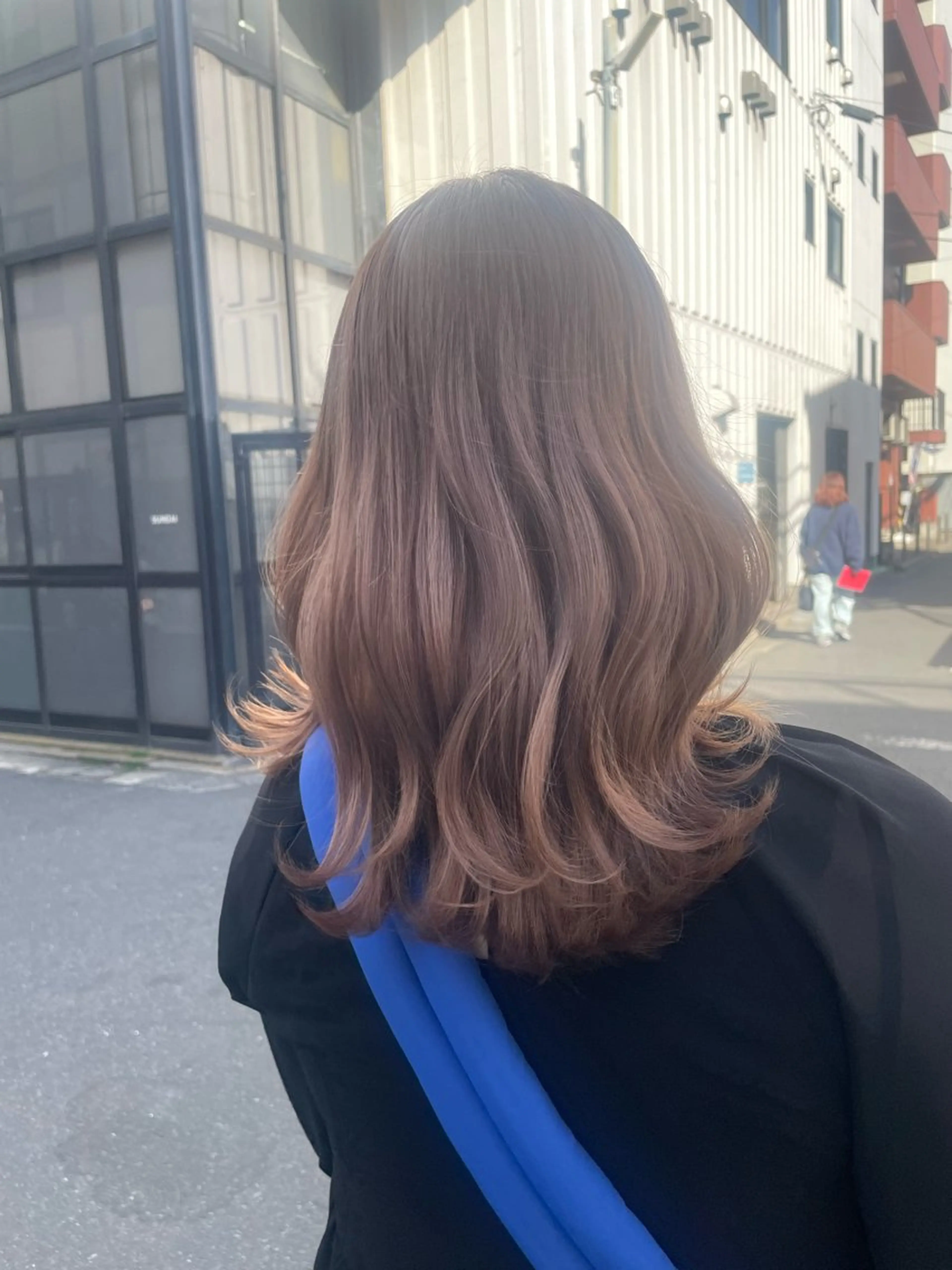 ミディアム ヘアカラー トリートメント tokute 中野真咲🐺のヘアスタイル
