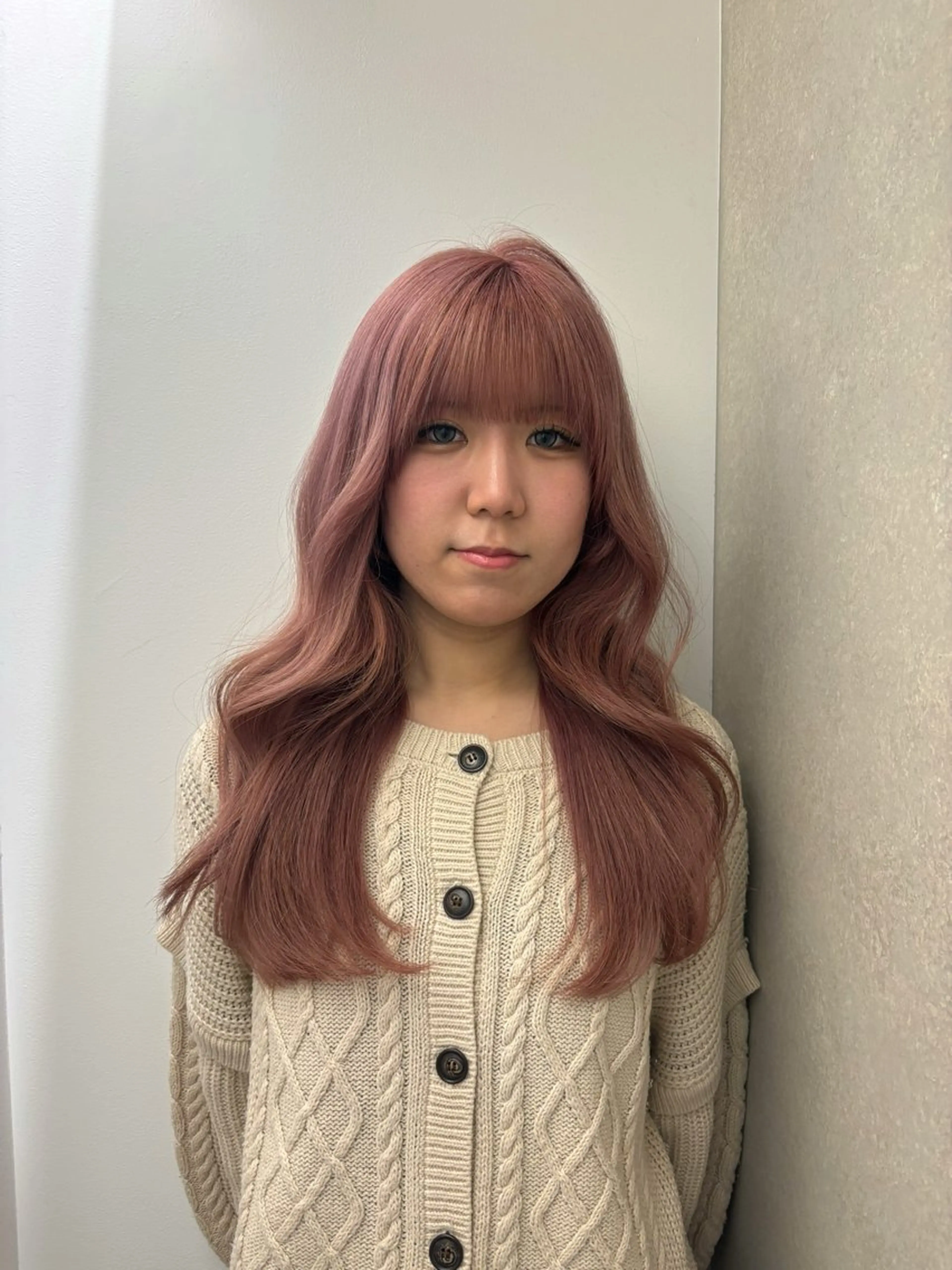 ロング カラー ヘアカラー トリートメント 暖色color 🎀Hiroka🎀のヘアスタイル
