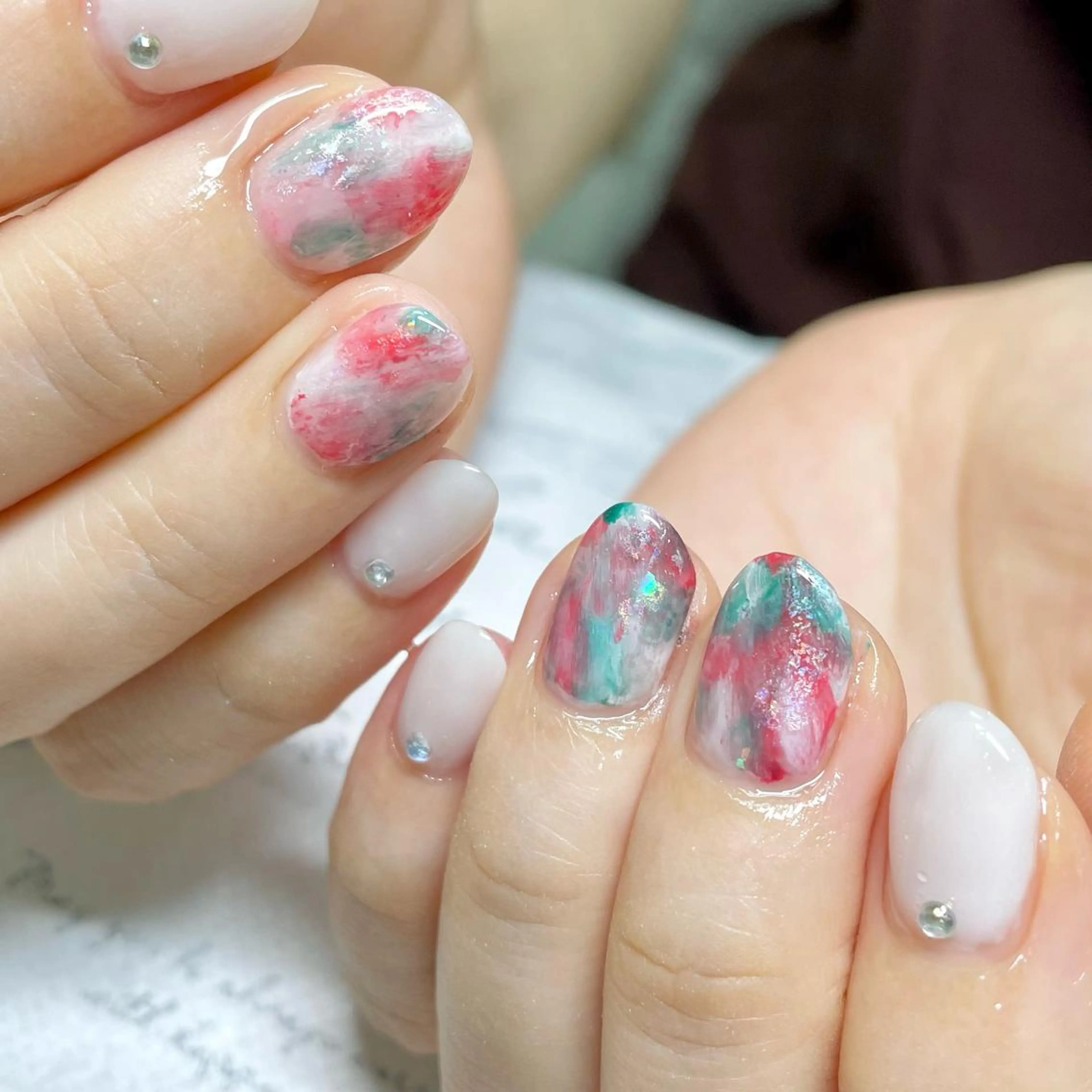 ネイル ハンドネイル Can I 川崎店 三島 久美子のネイルデザイン