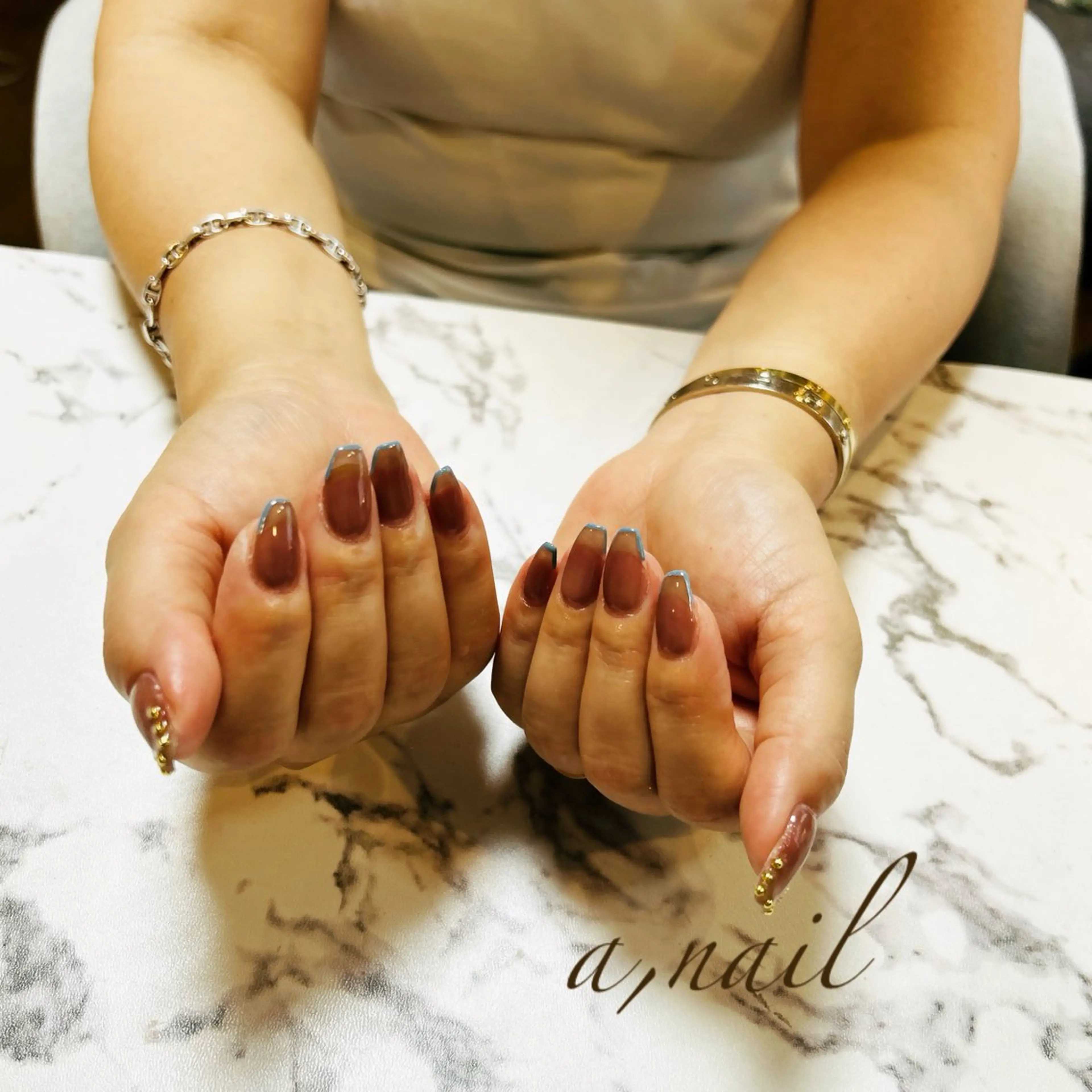 ネイル フレンチネイル シンプルネイル ハンドネイル ネイルサロン エーネイルのネイルデザイン