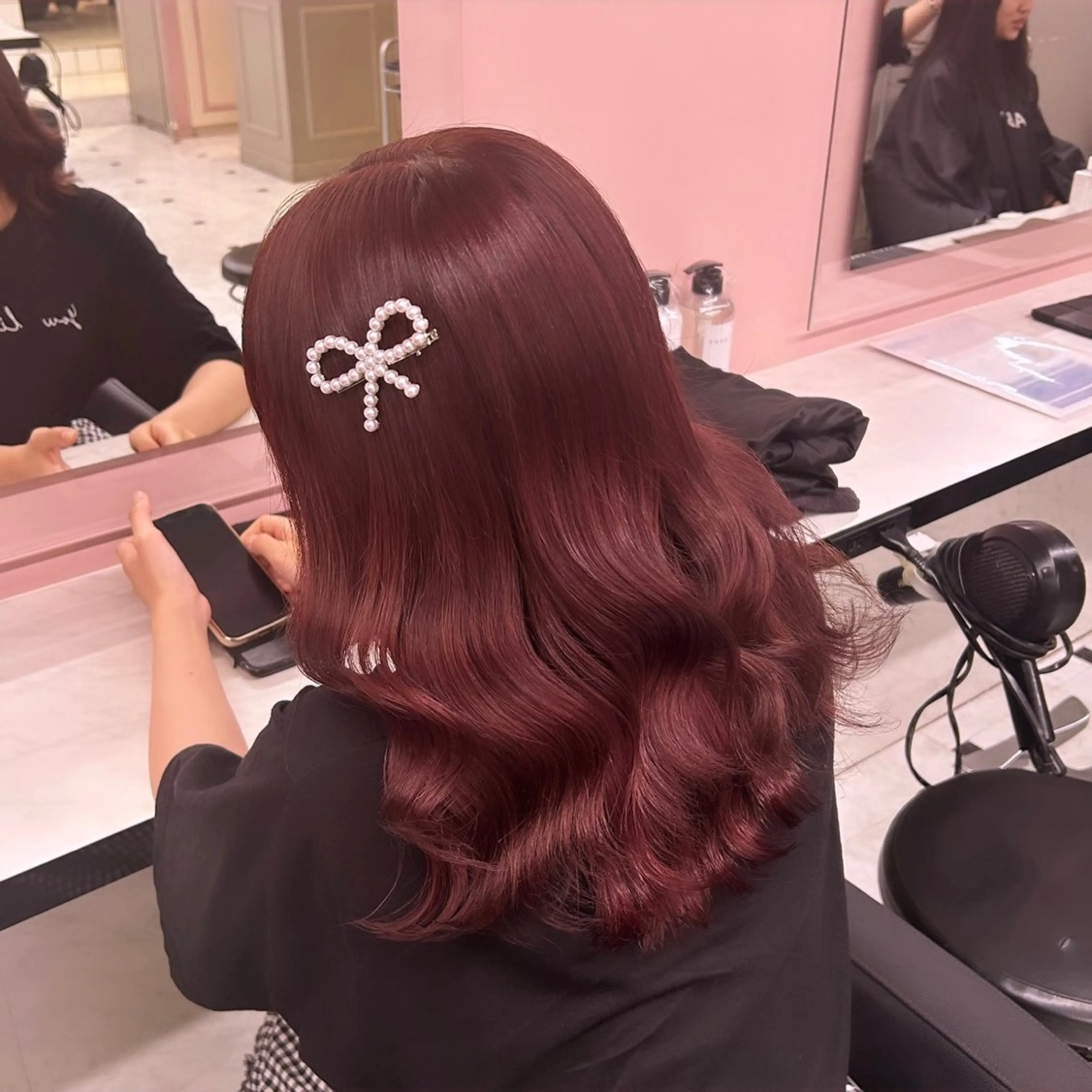 ロング Miwa🤍ダメージ レスカラー特化🦢のヘアスタイル