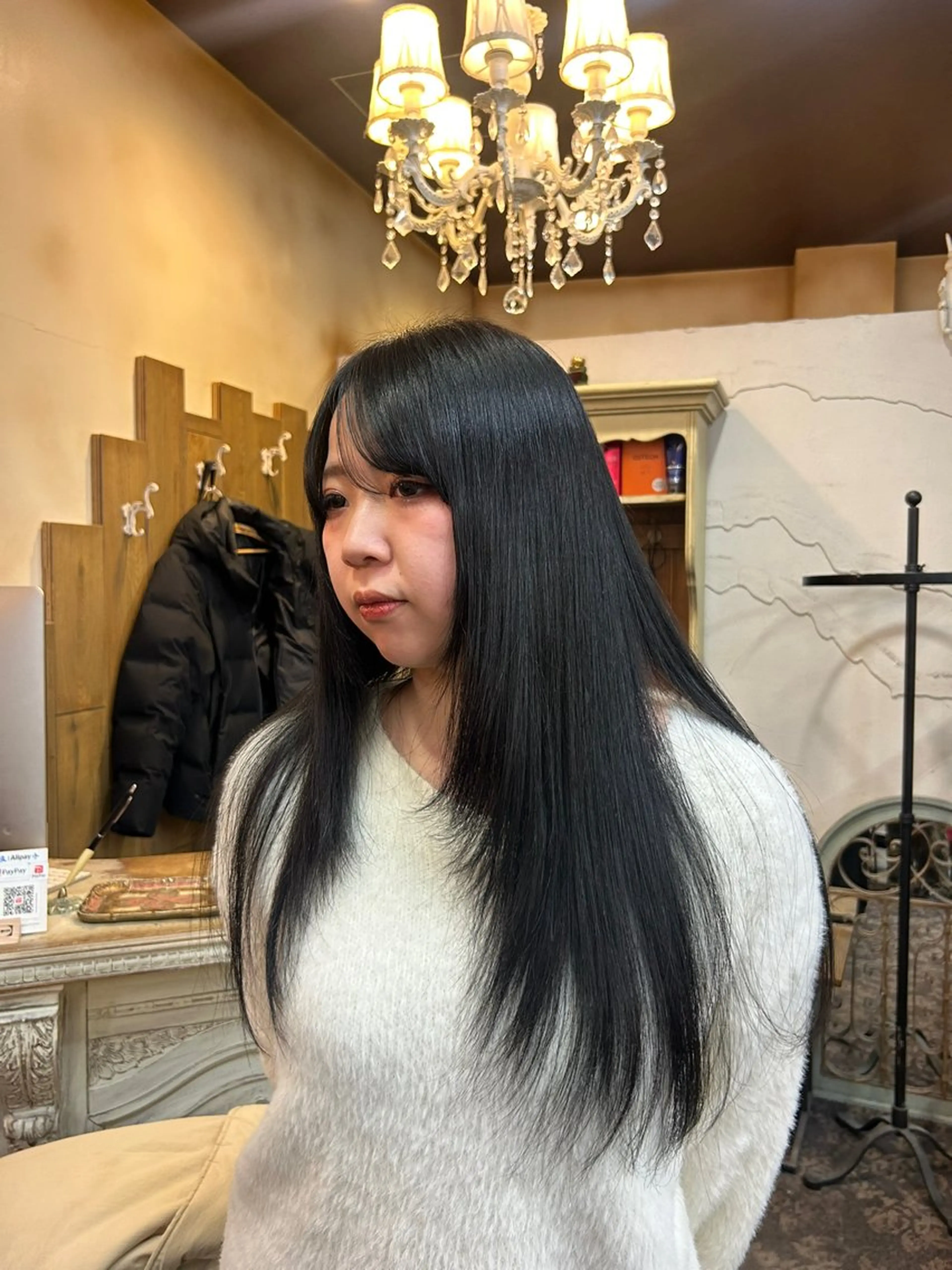 ロング カラー 透明感カラー ヘアカラー トリートメント abilita MIYUのヘアスタイル