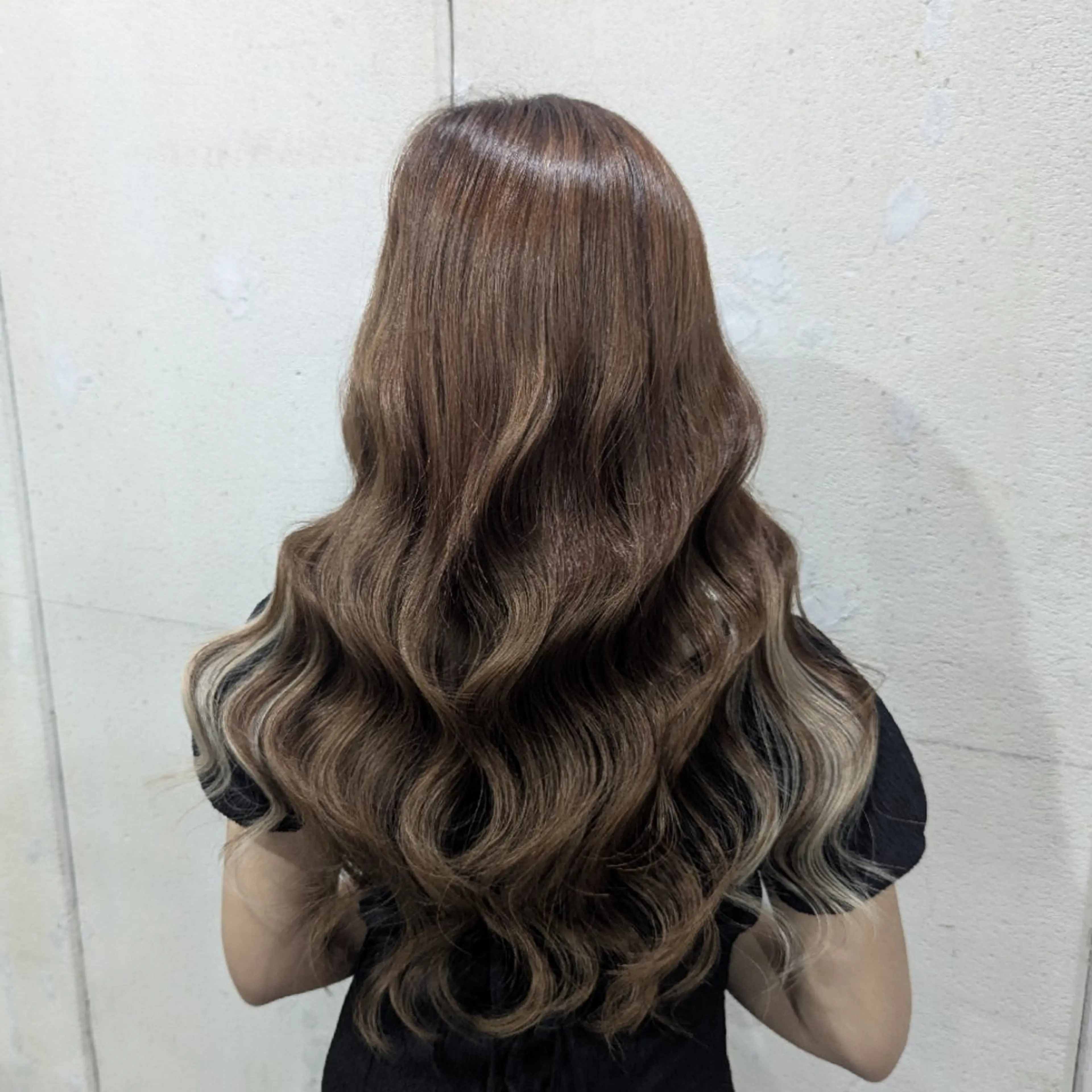 ロング 高見 凌のヘアスタイル
