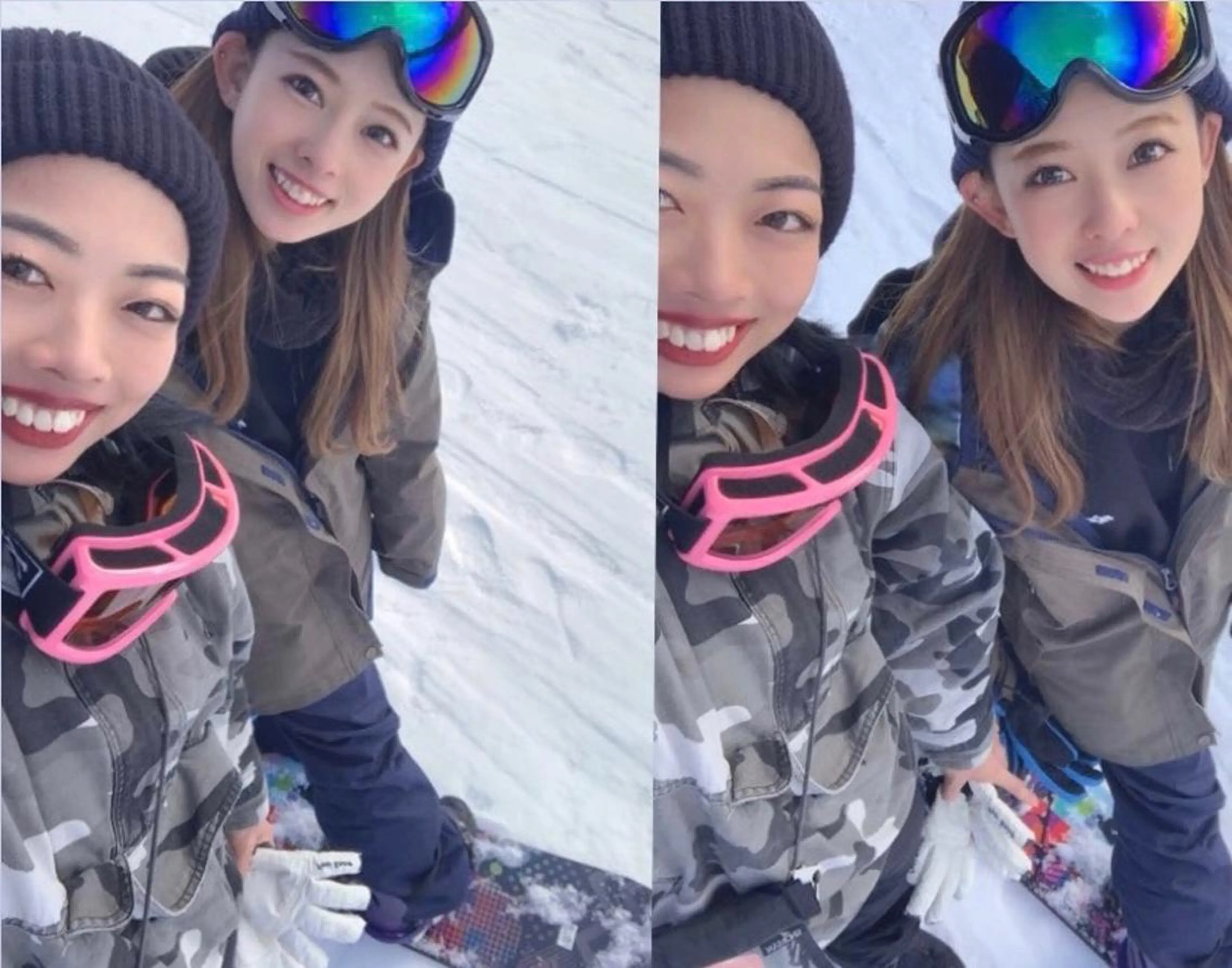 ミディアム カラー ♡ma ki♡のヘアスタイル