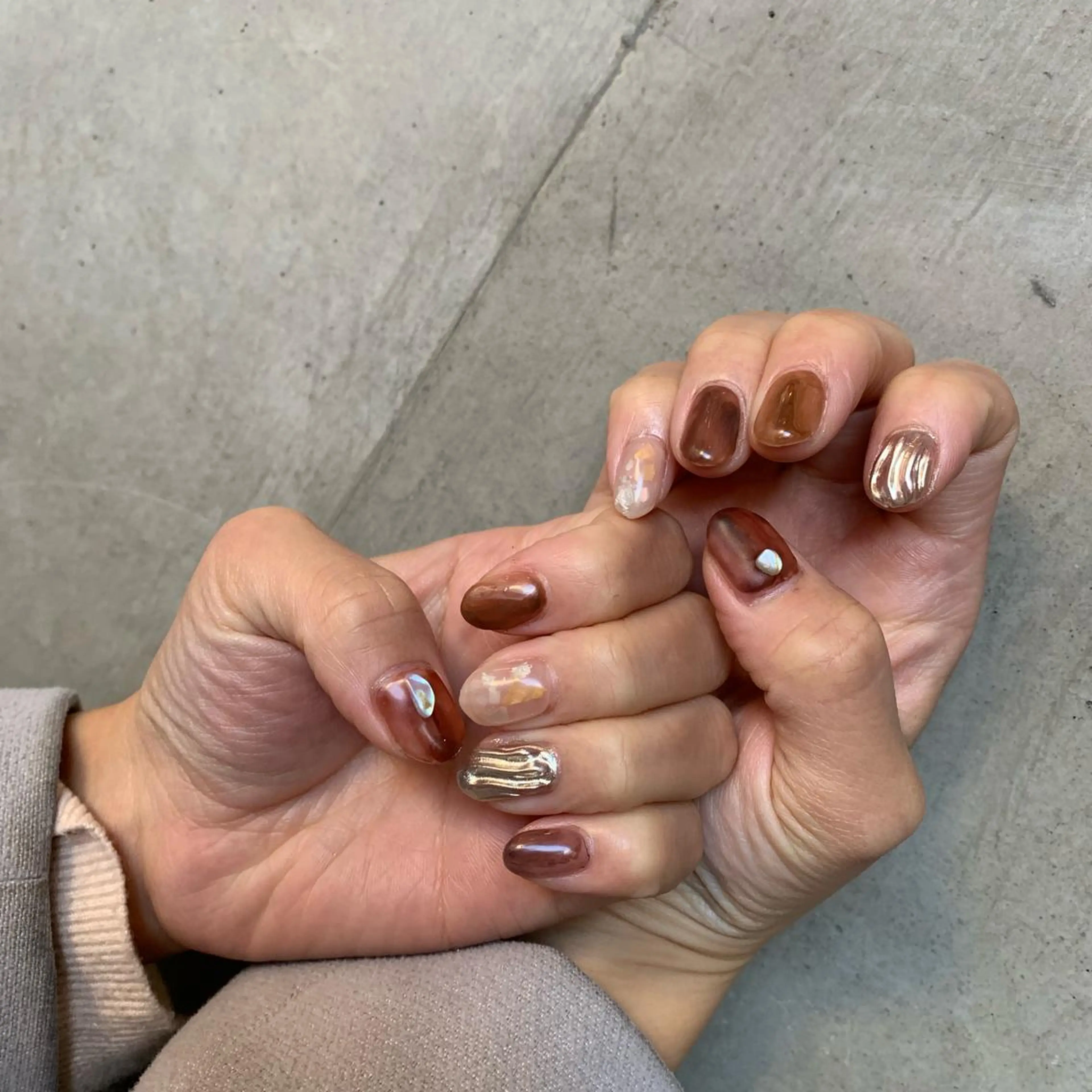ネイル AOI✩⡱ y2kネイルのネイルデザイン