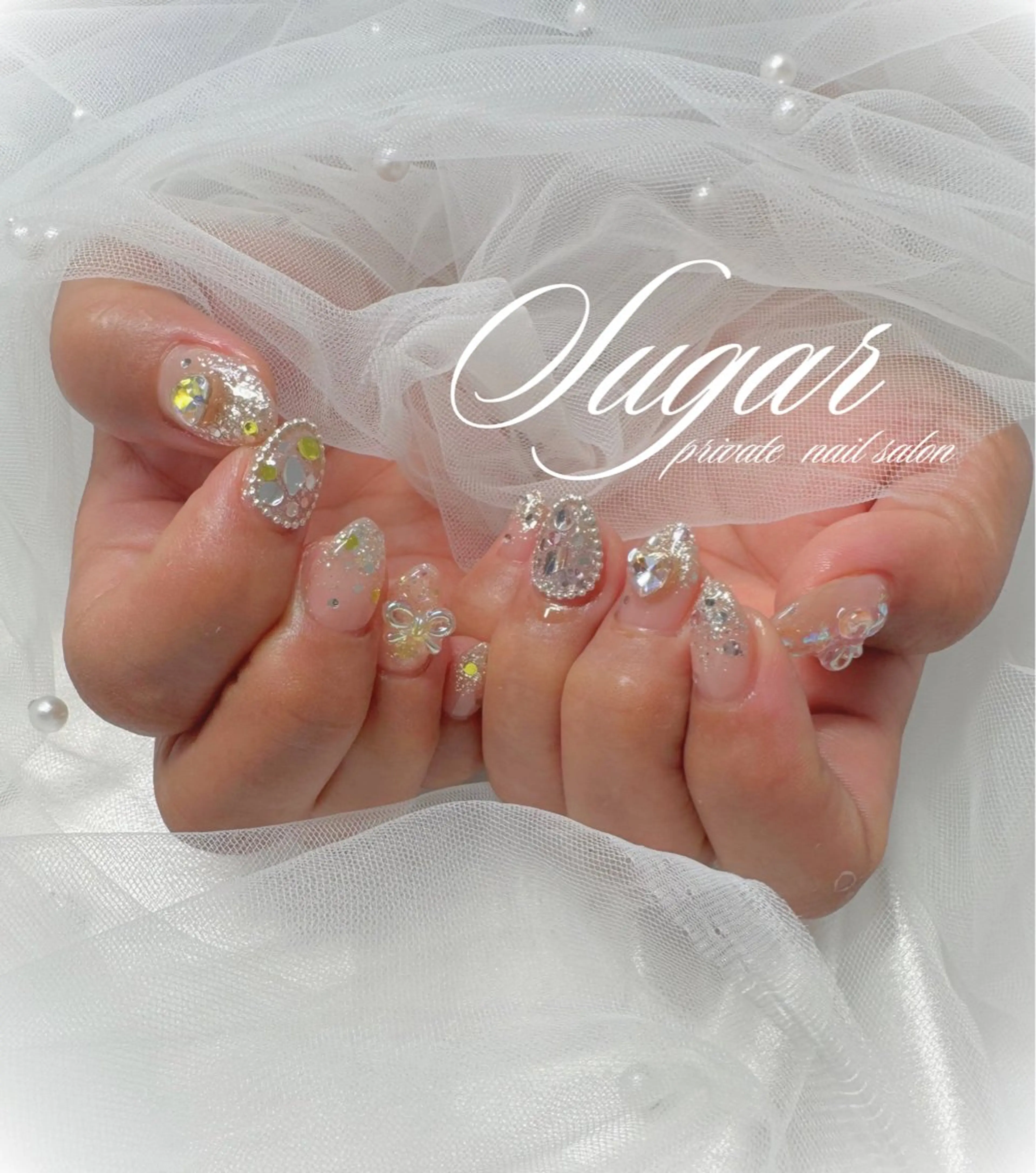 ネイル 持ち込み ハンドネイル Nail salon Sugarのネイルデザイン
