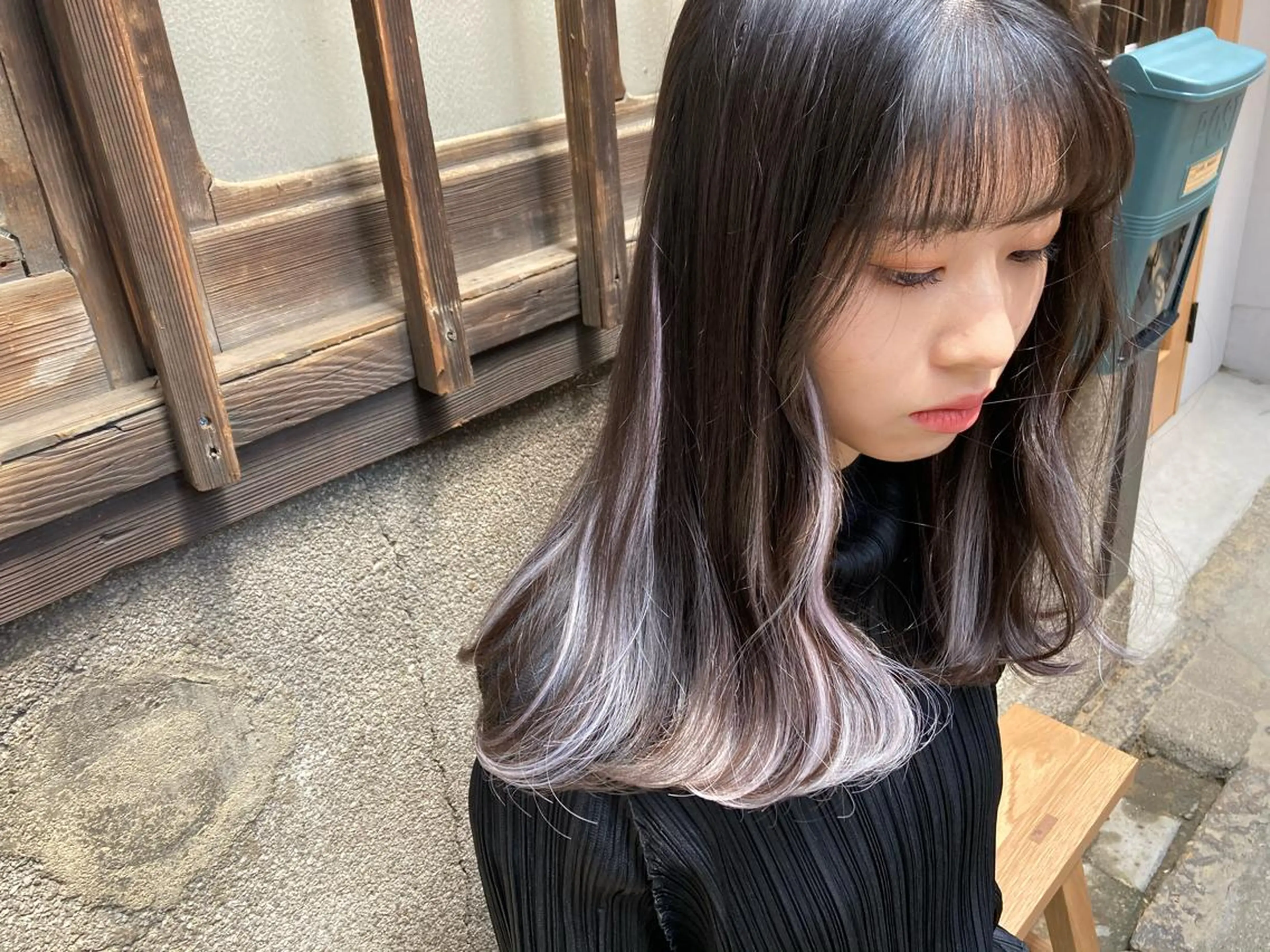 ロング エクステ 韓国風ヘア kiyoshi nakazaki所属・kiyoshi🌱 megumiのヘアスタイル