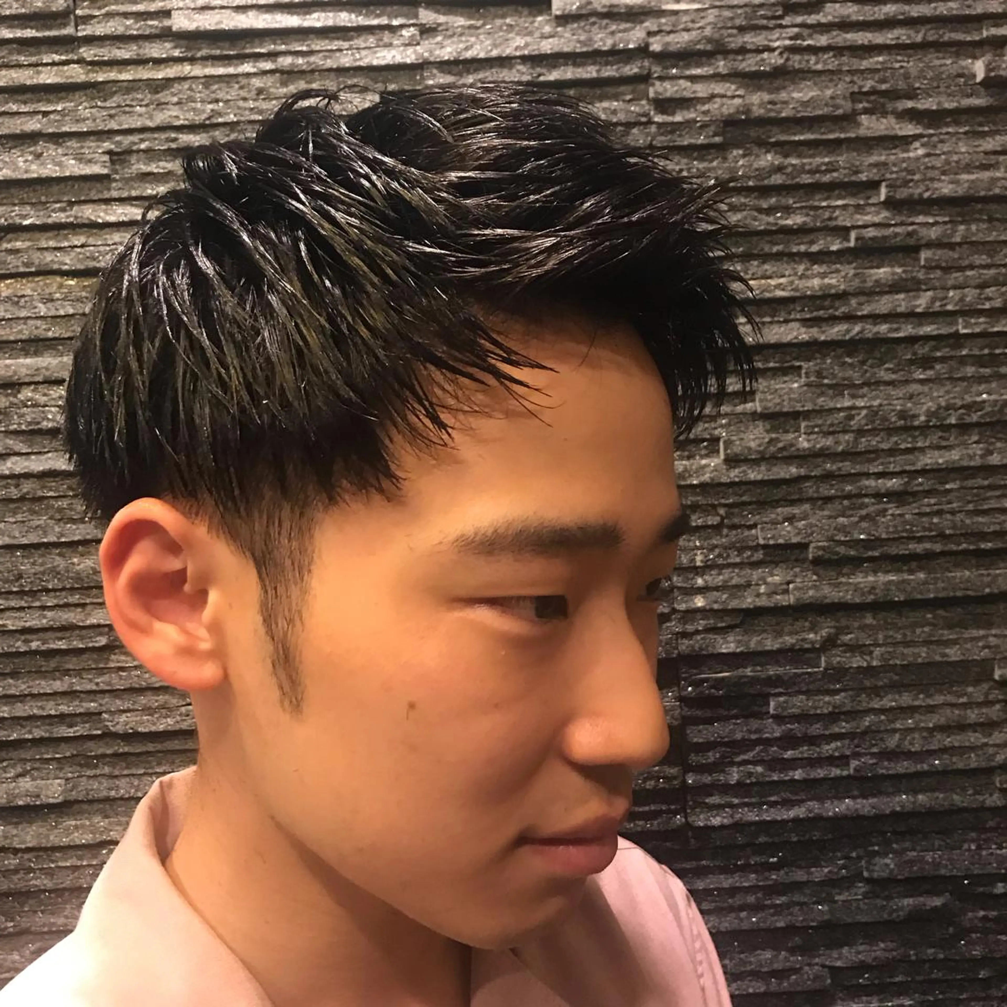 ショート メンズ アップバング 刈り上げ メンズ専門💈中島 太一💈のヘアスタイル