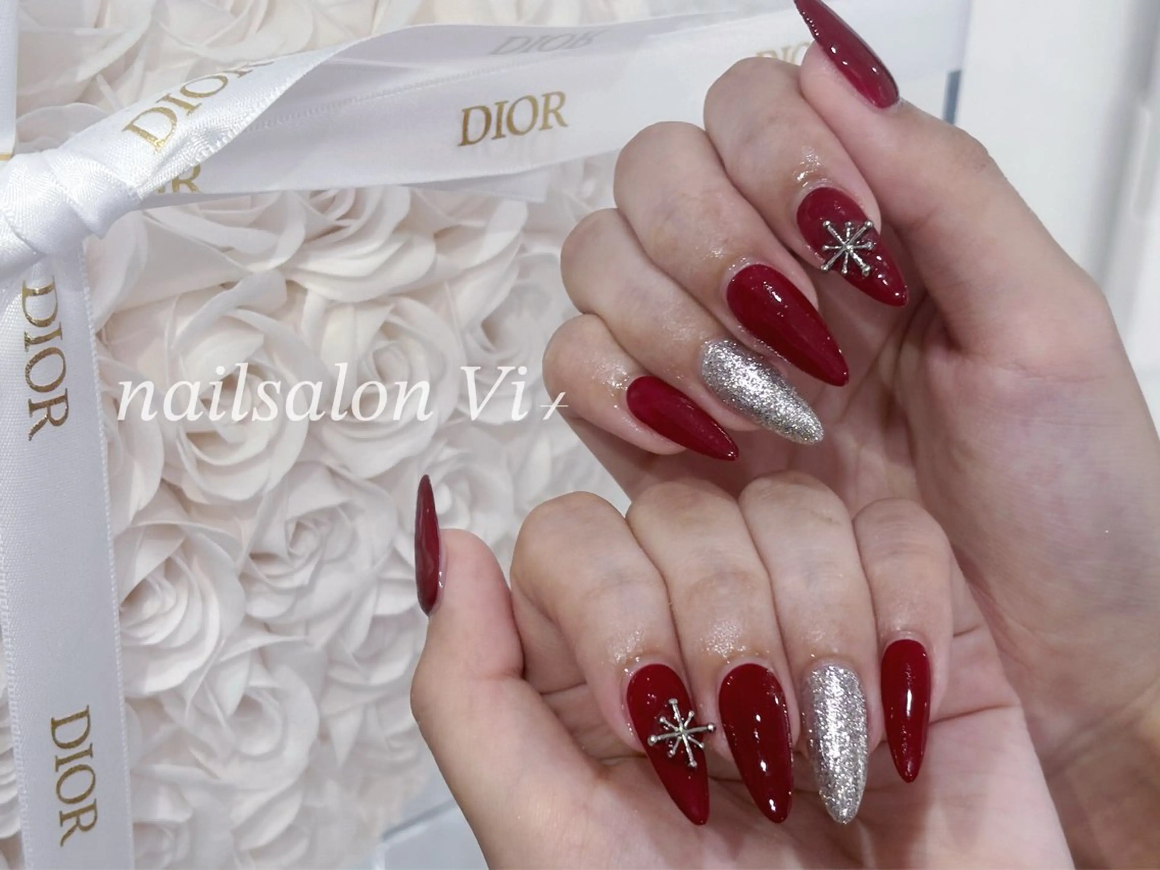 ネイル ハンドネイル Nailsalon Vi+ももか🩷のネイルデザイン