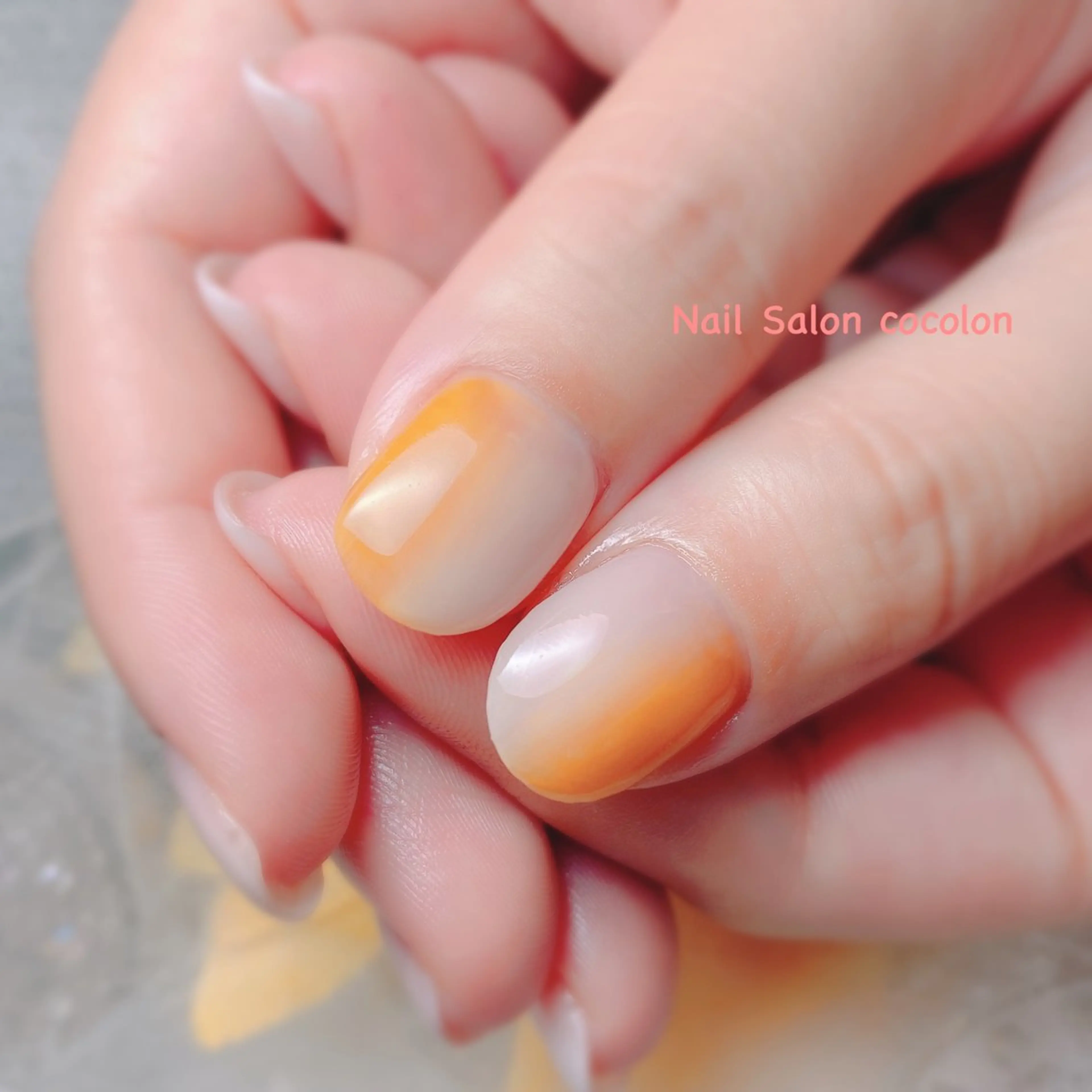 ネイル グラデーション ハンドネイル 柴崎 美幸のネイルデザイン