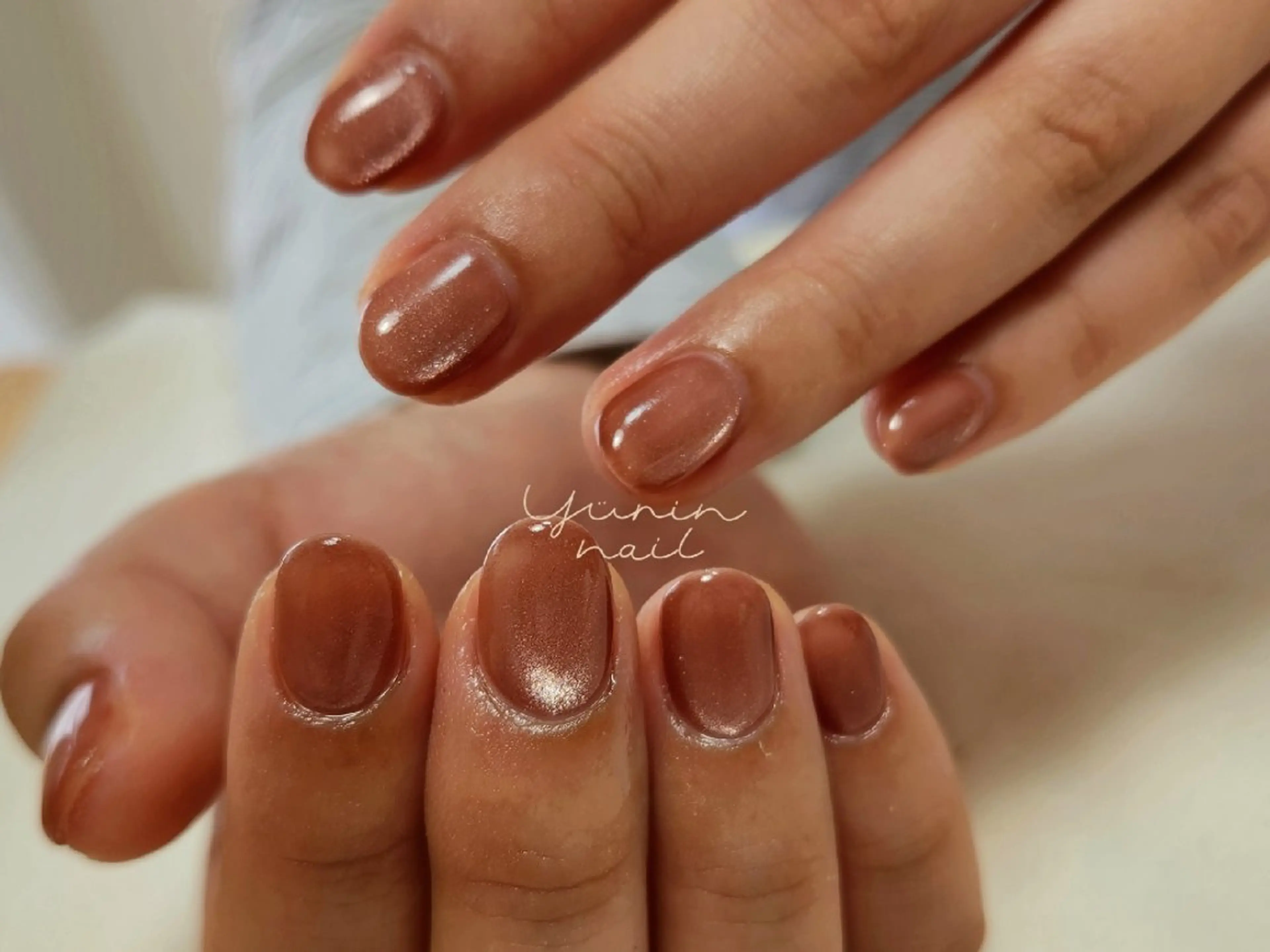 ネイル マグネットネイル ハンドネイル ショートネイル専門 yurin nailのネイルデザイン