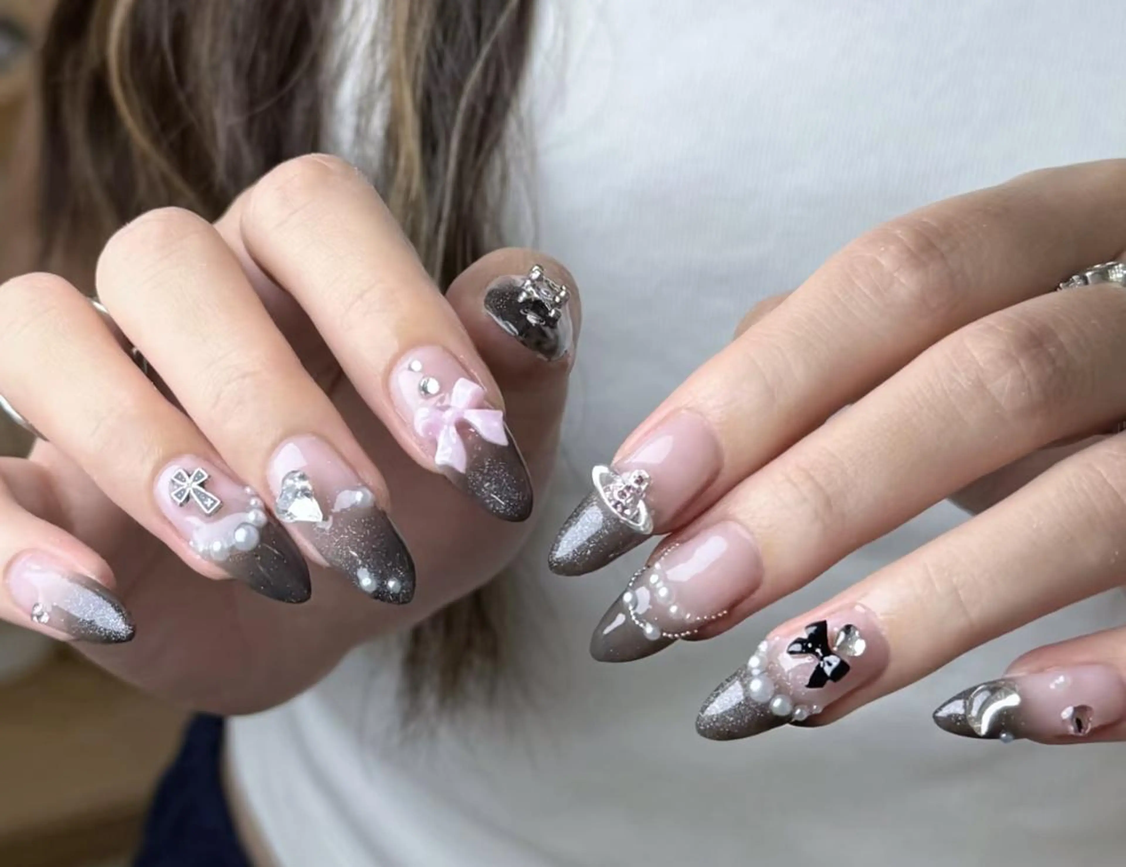 ネイル ハンドネイル By moonネイル 🌷ワンホン/韓国風のネイルデザイン